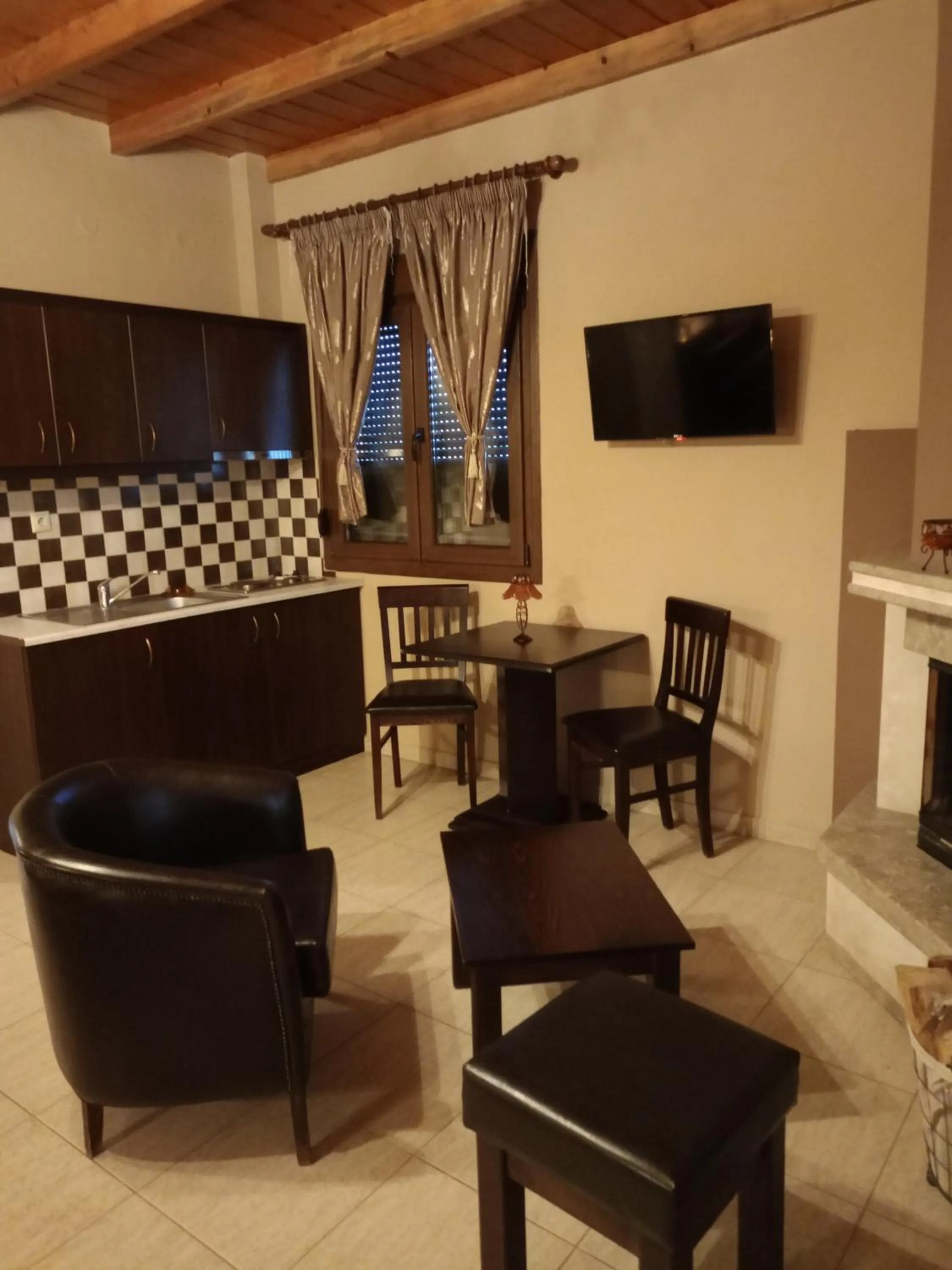 Kitchen or kitchenette in Hotel Edem