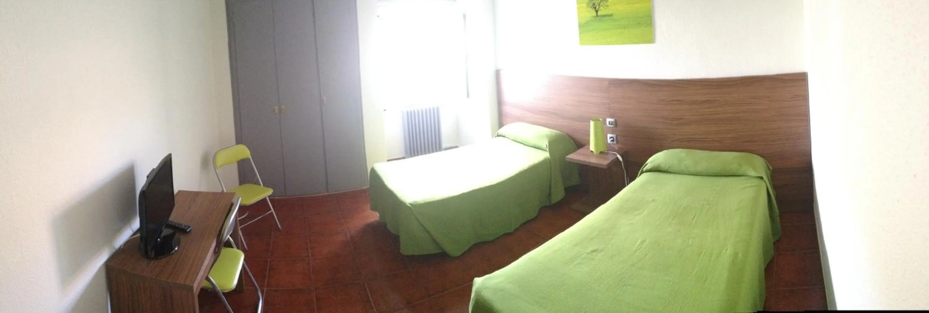 Bedroom, Bed in Hostal La Estación