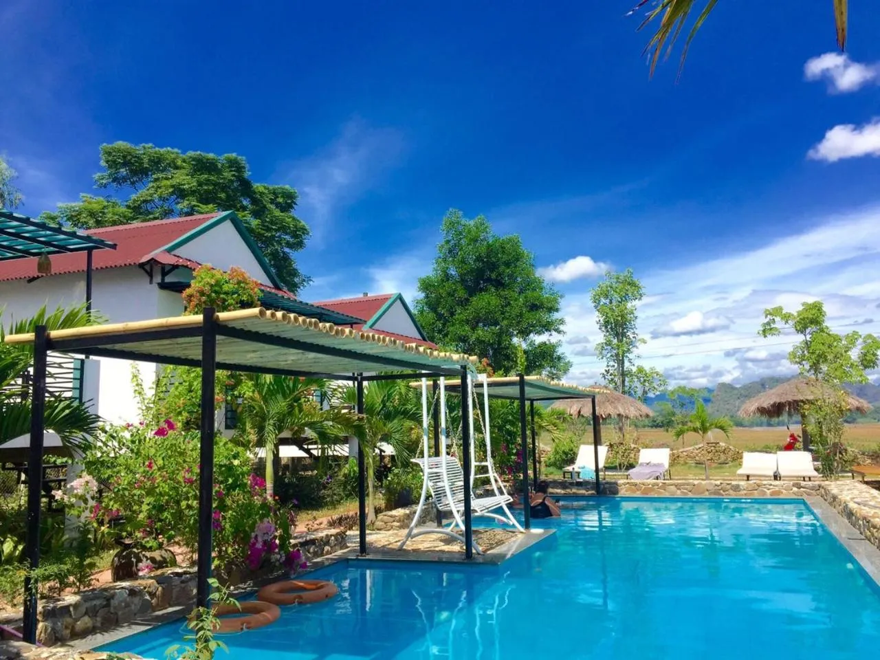 Property building in Palafita Bungalow