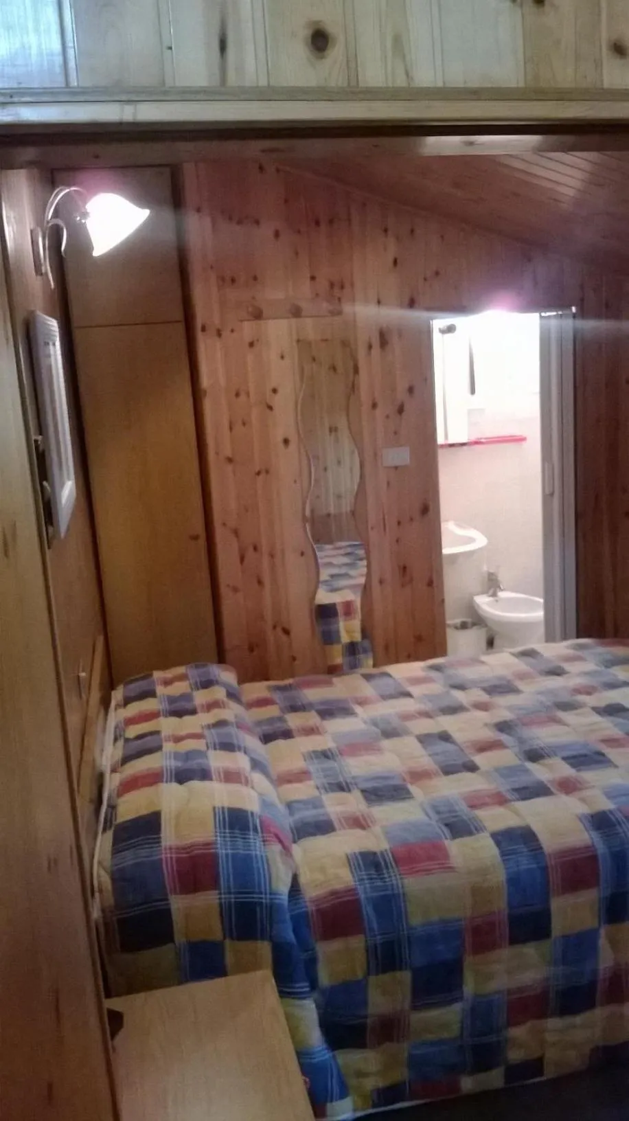 Bed in Hotel Capriolo