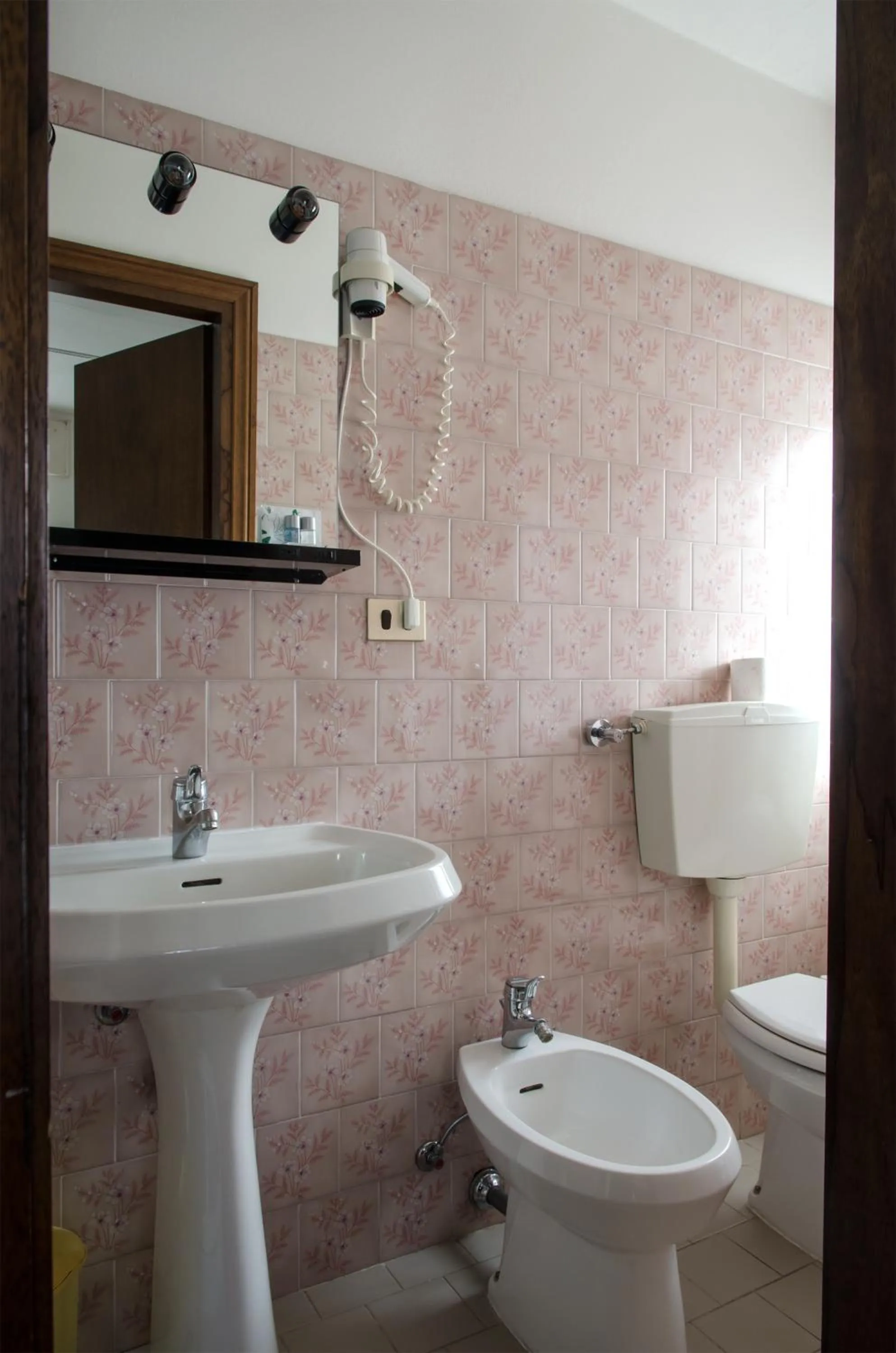 Shower in Hotel Capriolo