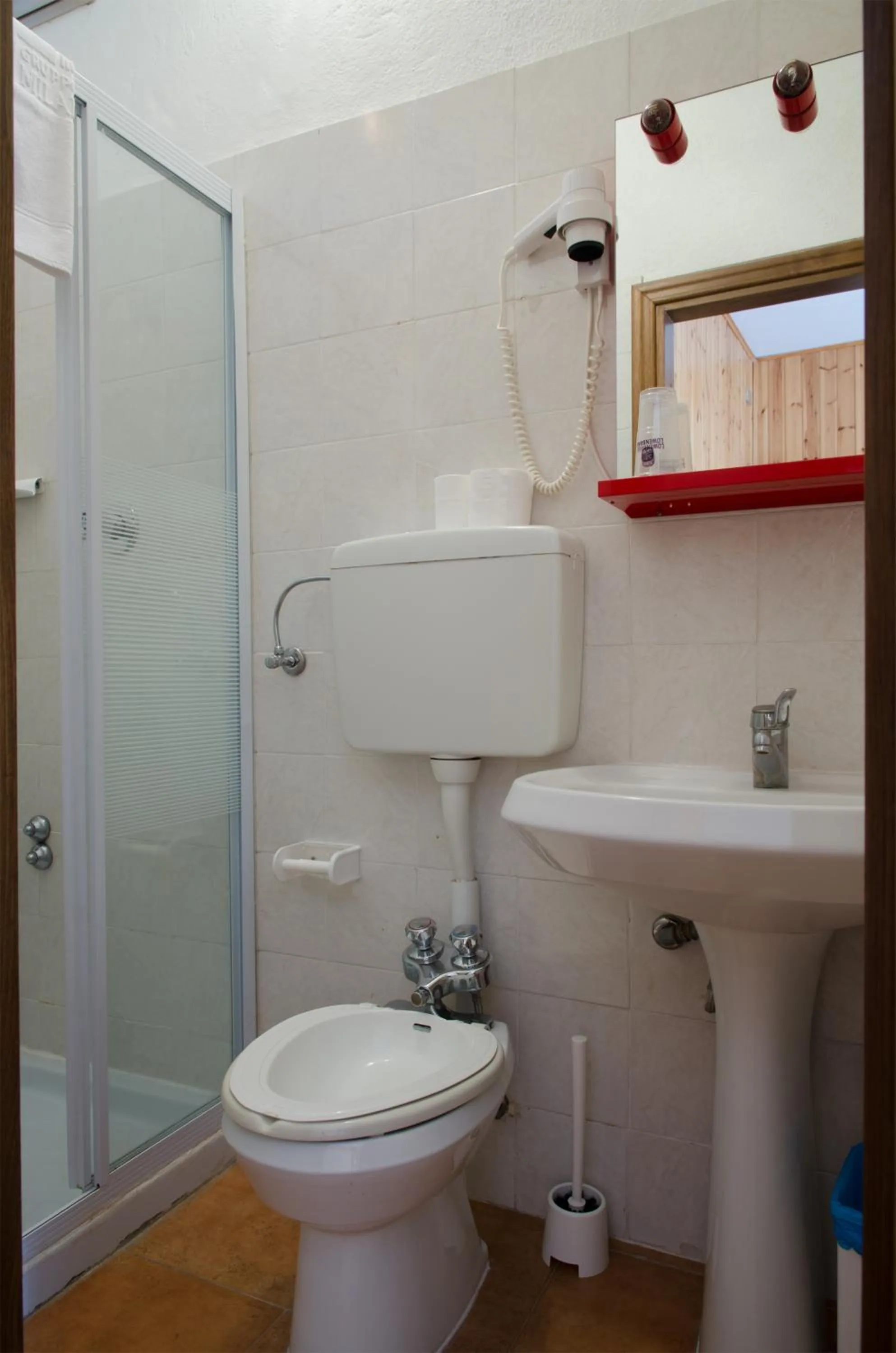 Bathroom in Hotel Capriolo