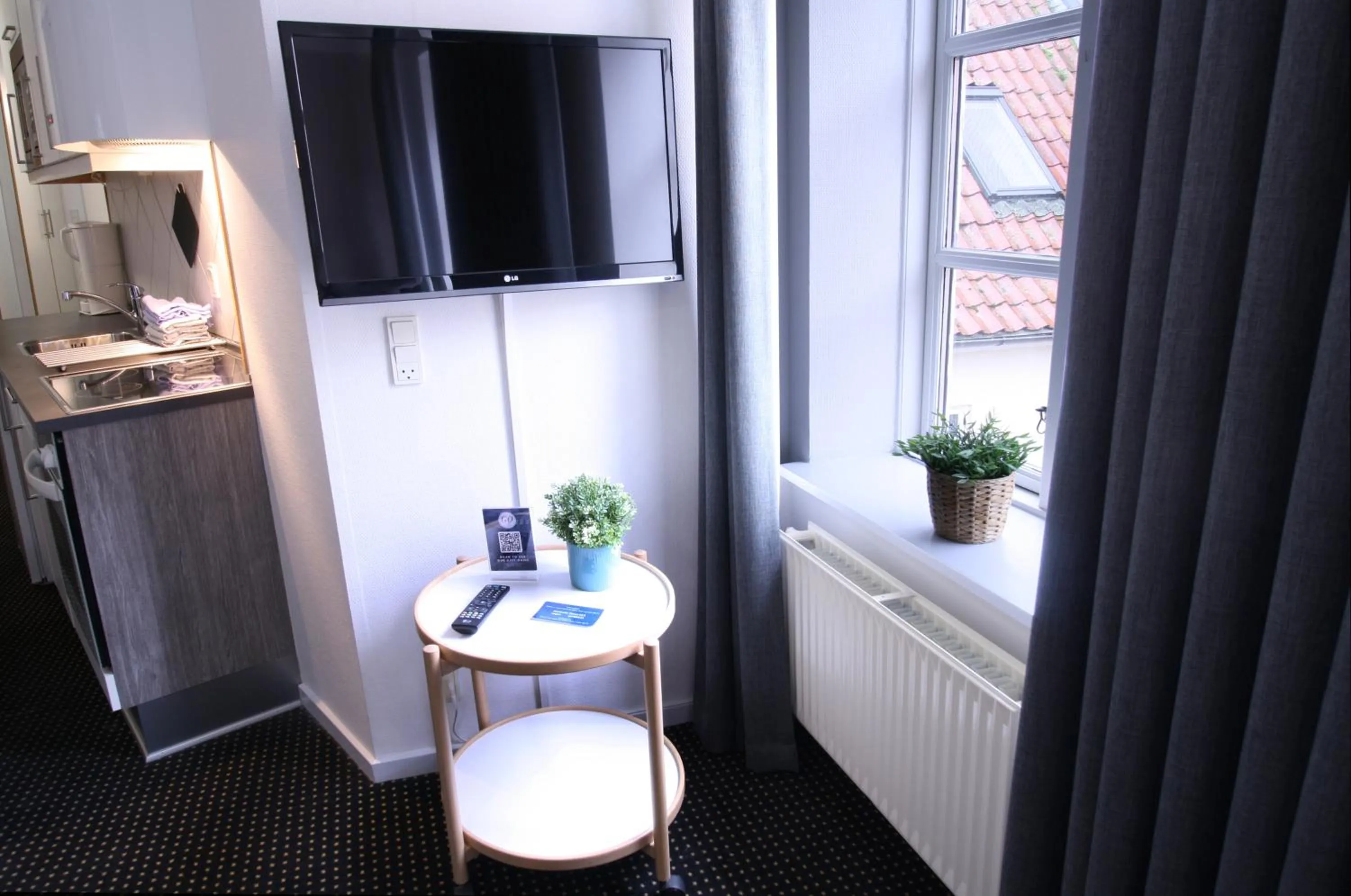 TV and multimedia in Hotel Aarhus City Apartments