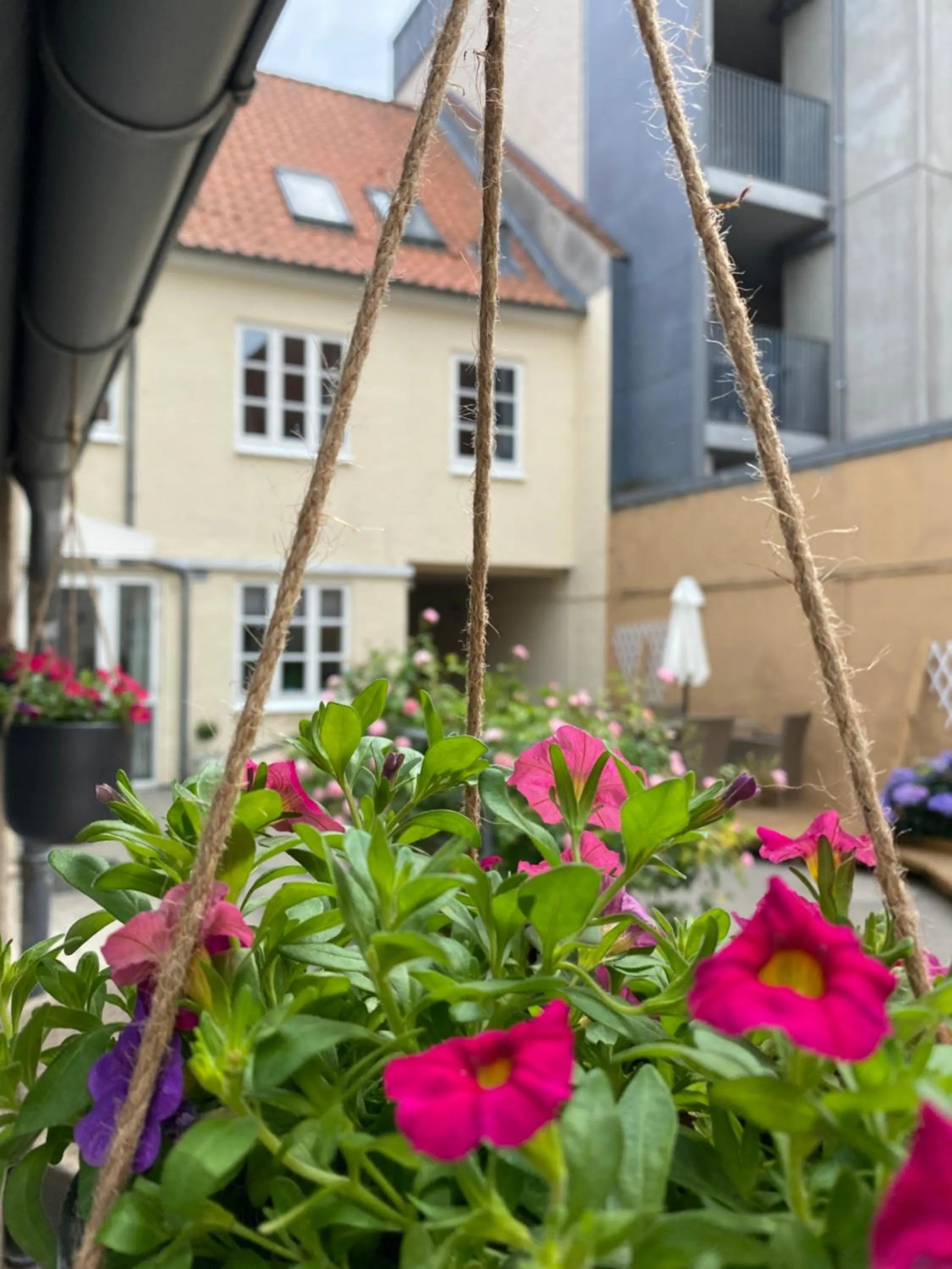 Property building in Hotel Aarhus City Apartments