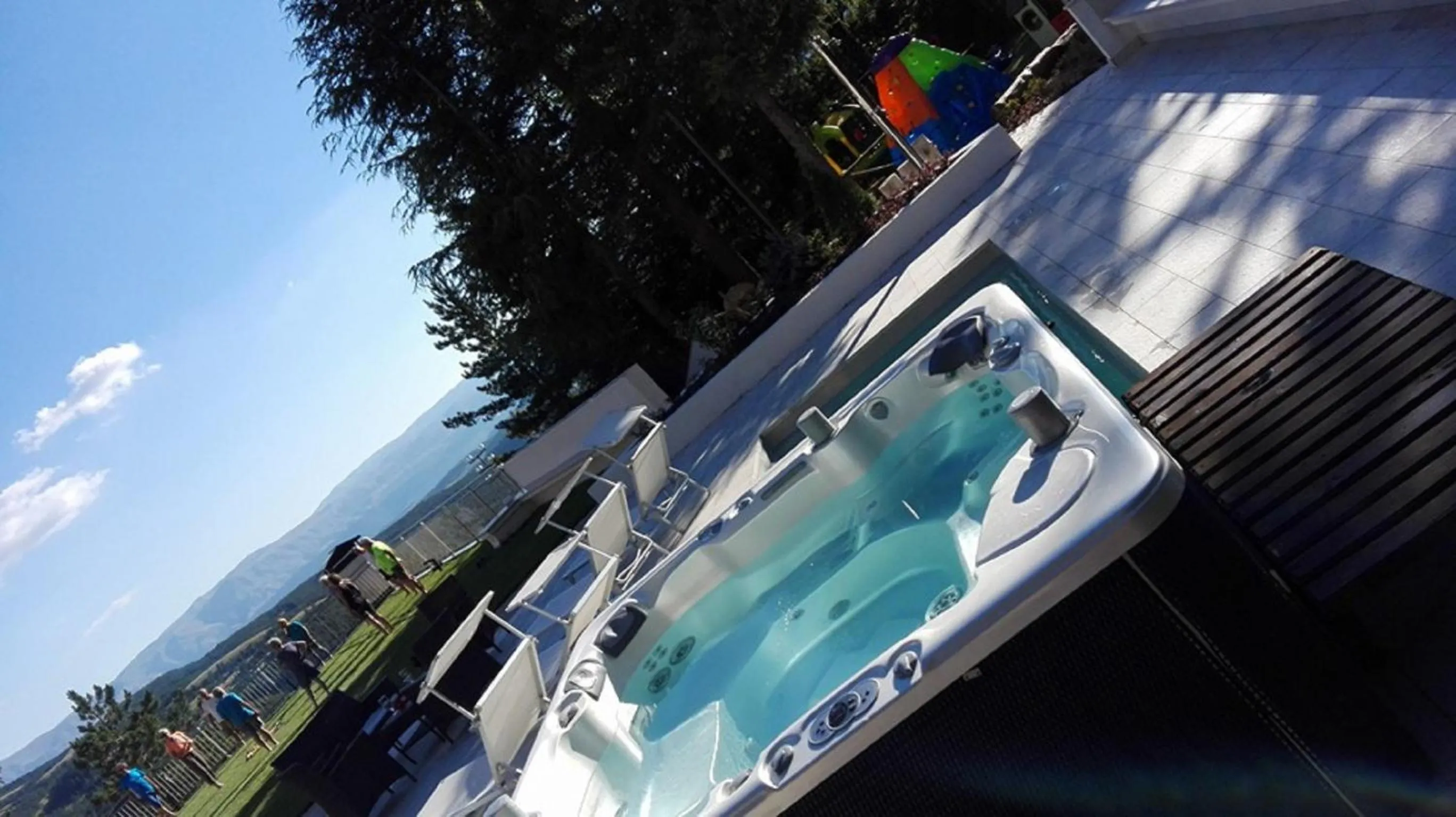 Hot Tub in Hotel Nido dell'Aquila