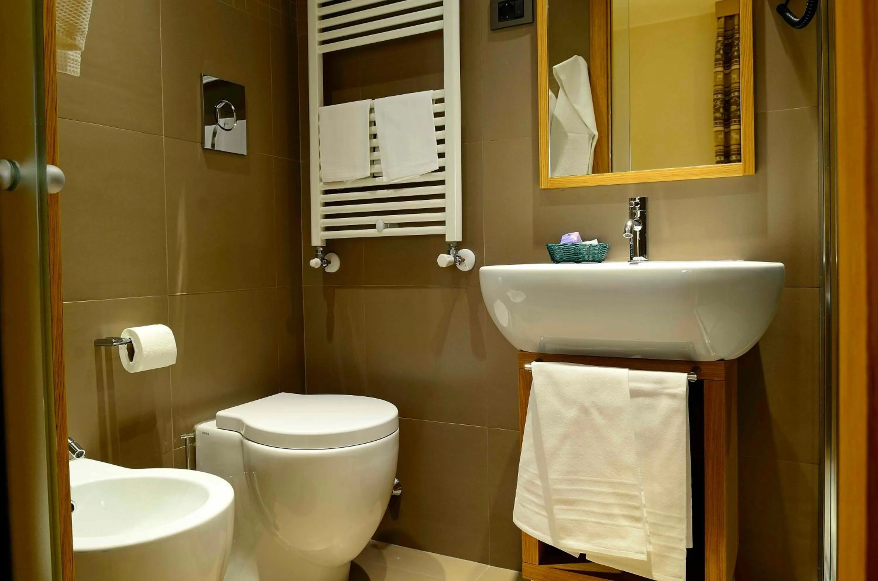 Bathroom in Hotel Nido dell'Aquila