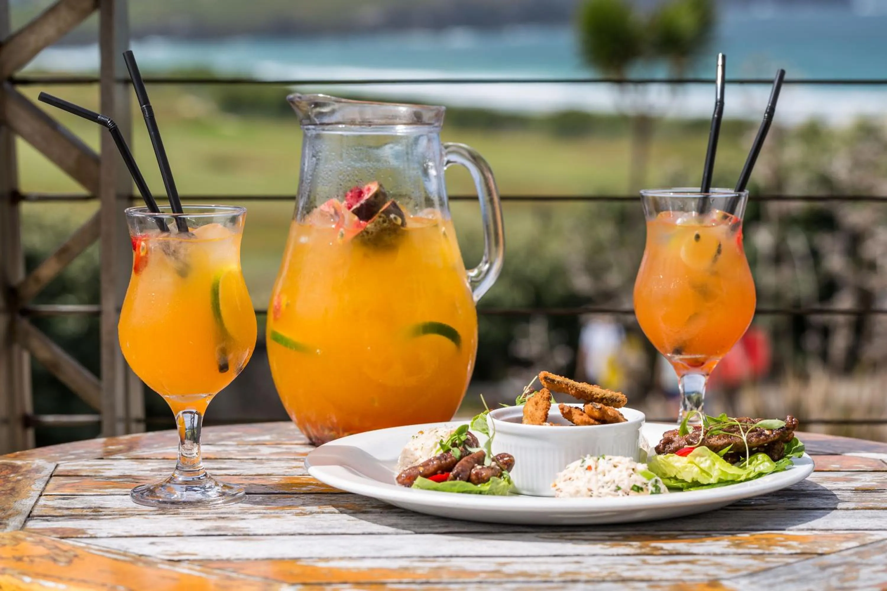 Food and drinks in Oceanside Lifestyle Hotel