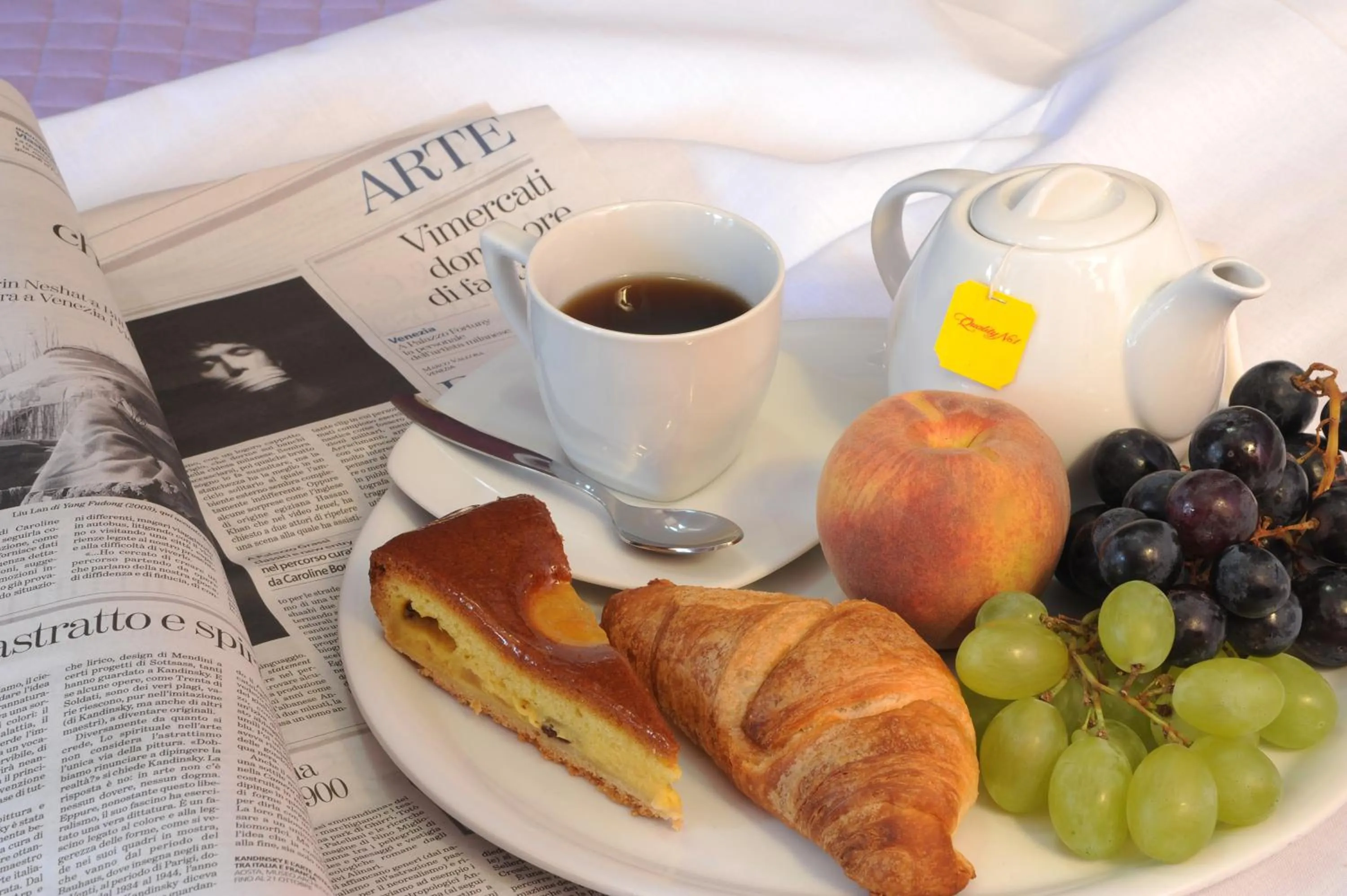 Food close-up in Villa Vecchio