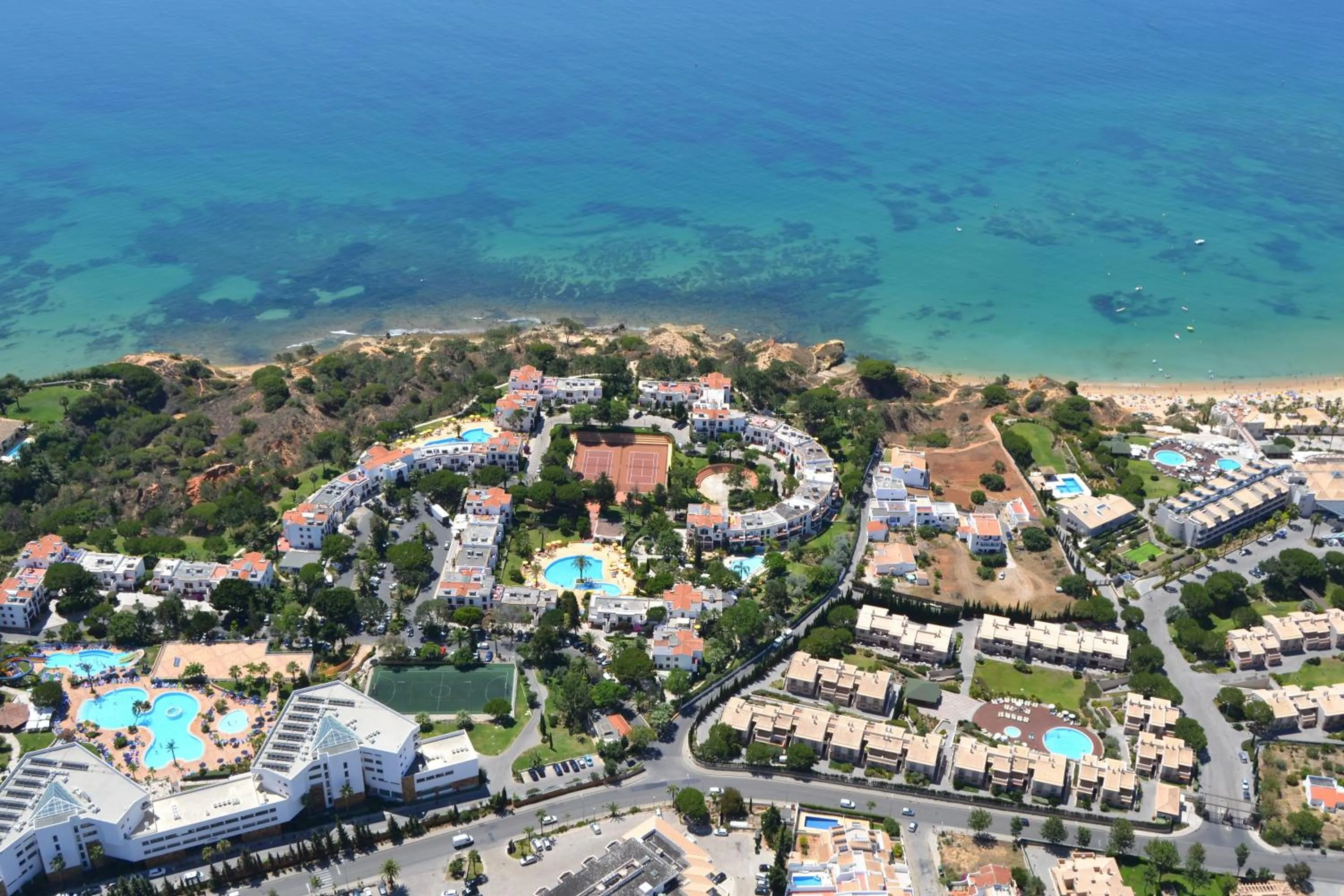 Bird's eye view in Alfagar Aparthotel