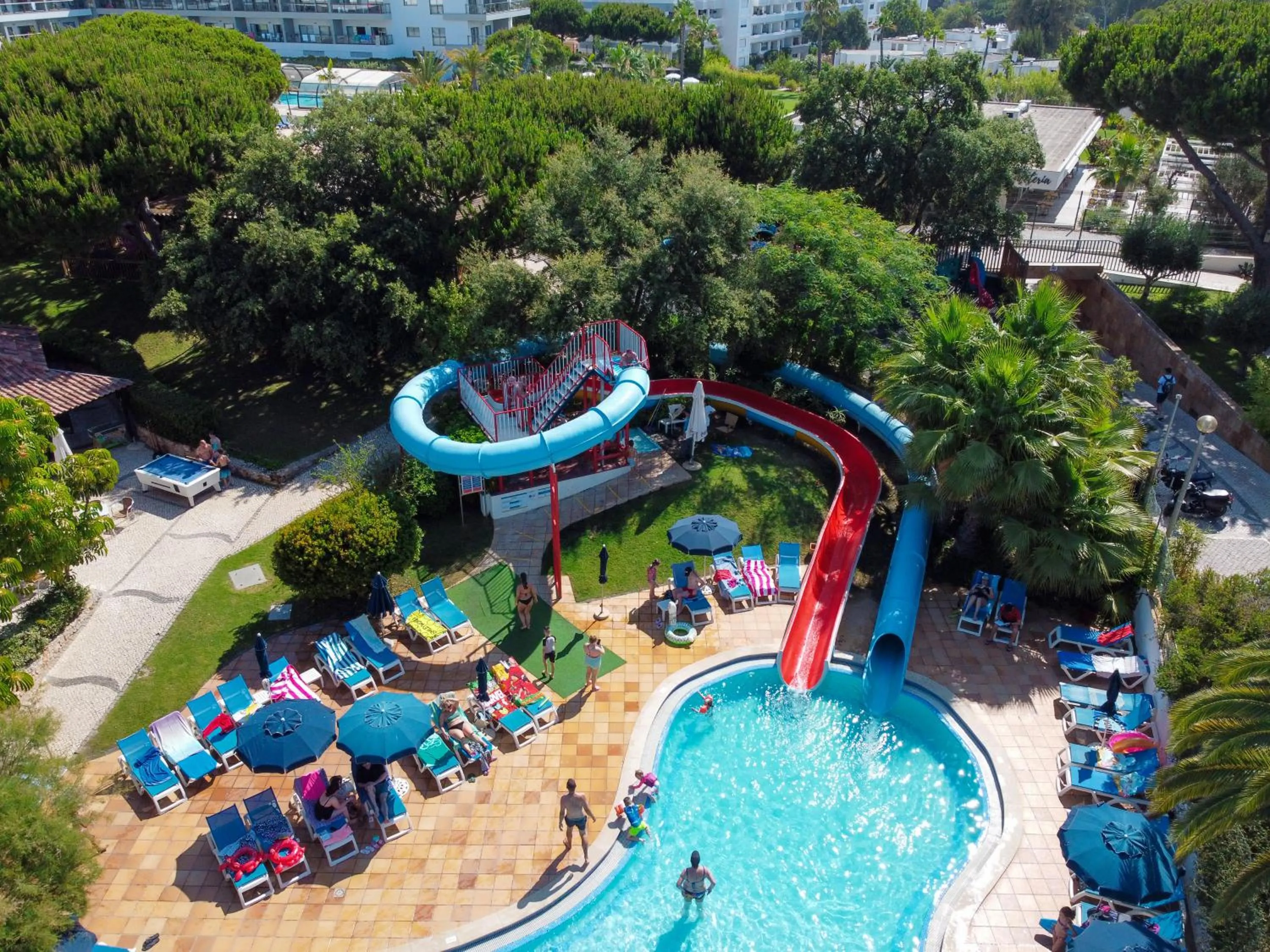 Aqua park in Alfagar Aparthotel