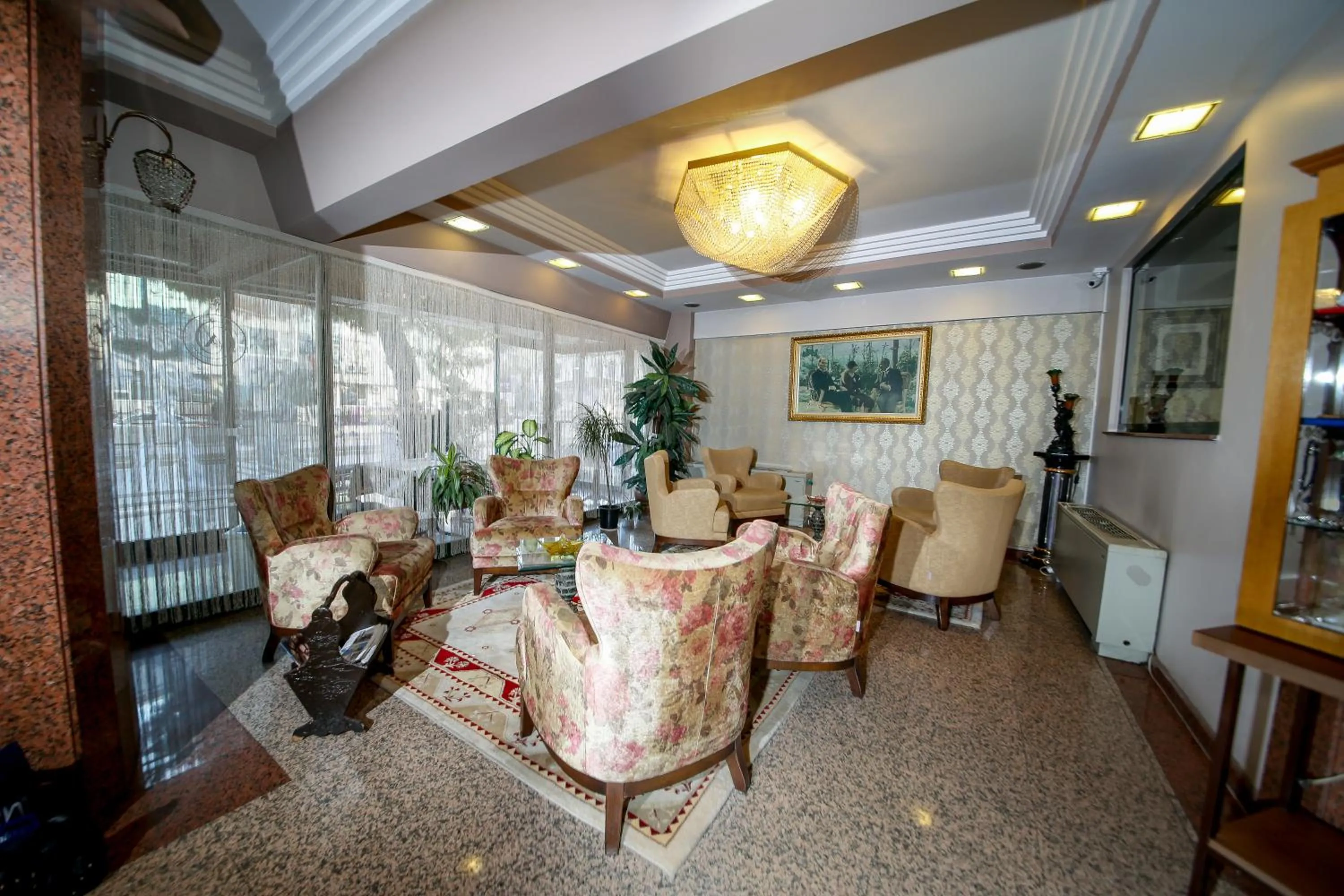 Lobby or reception in Asya Hotel