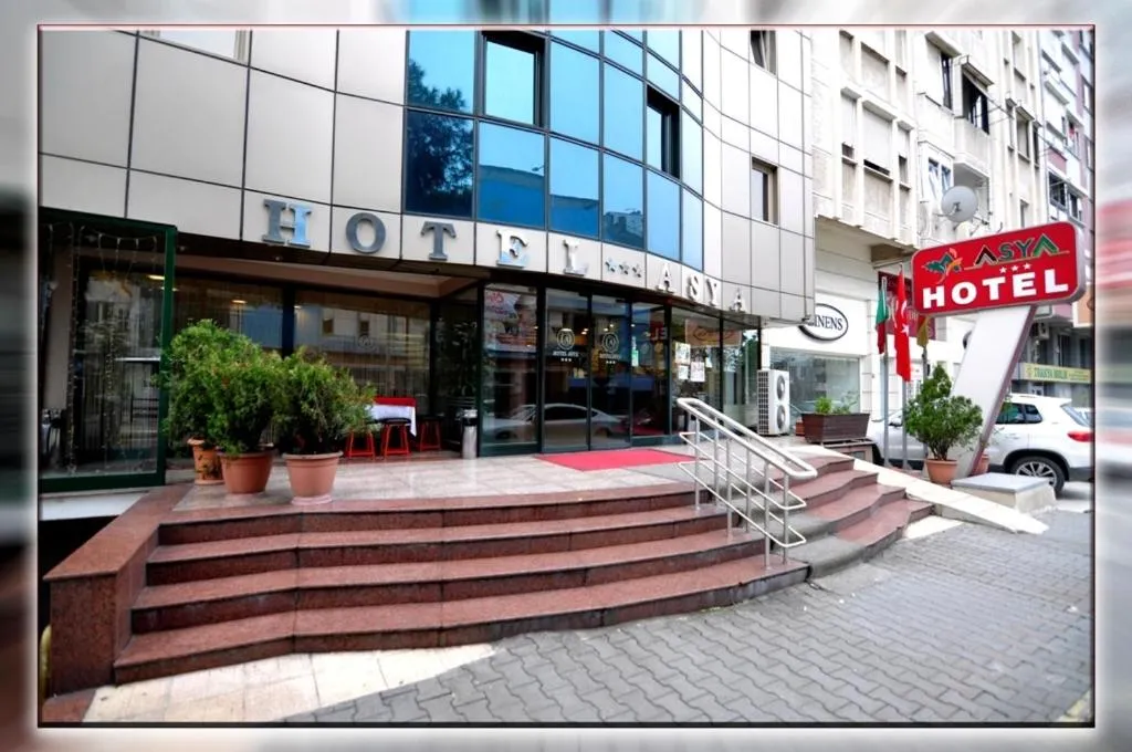Facade/entrance in Asya Hotel