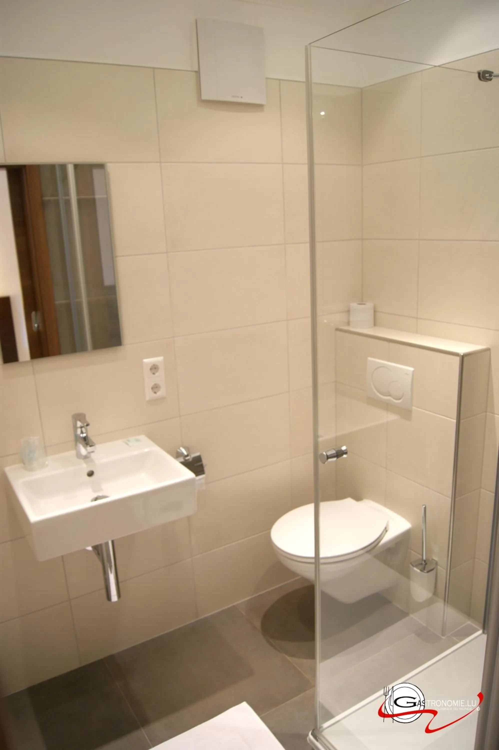 Bathroom in Hotel Castello Borghese