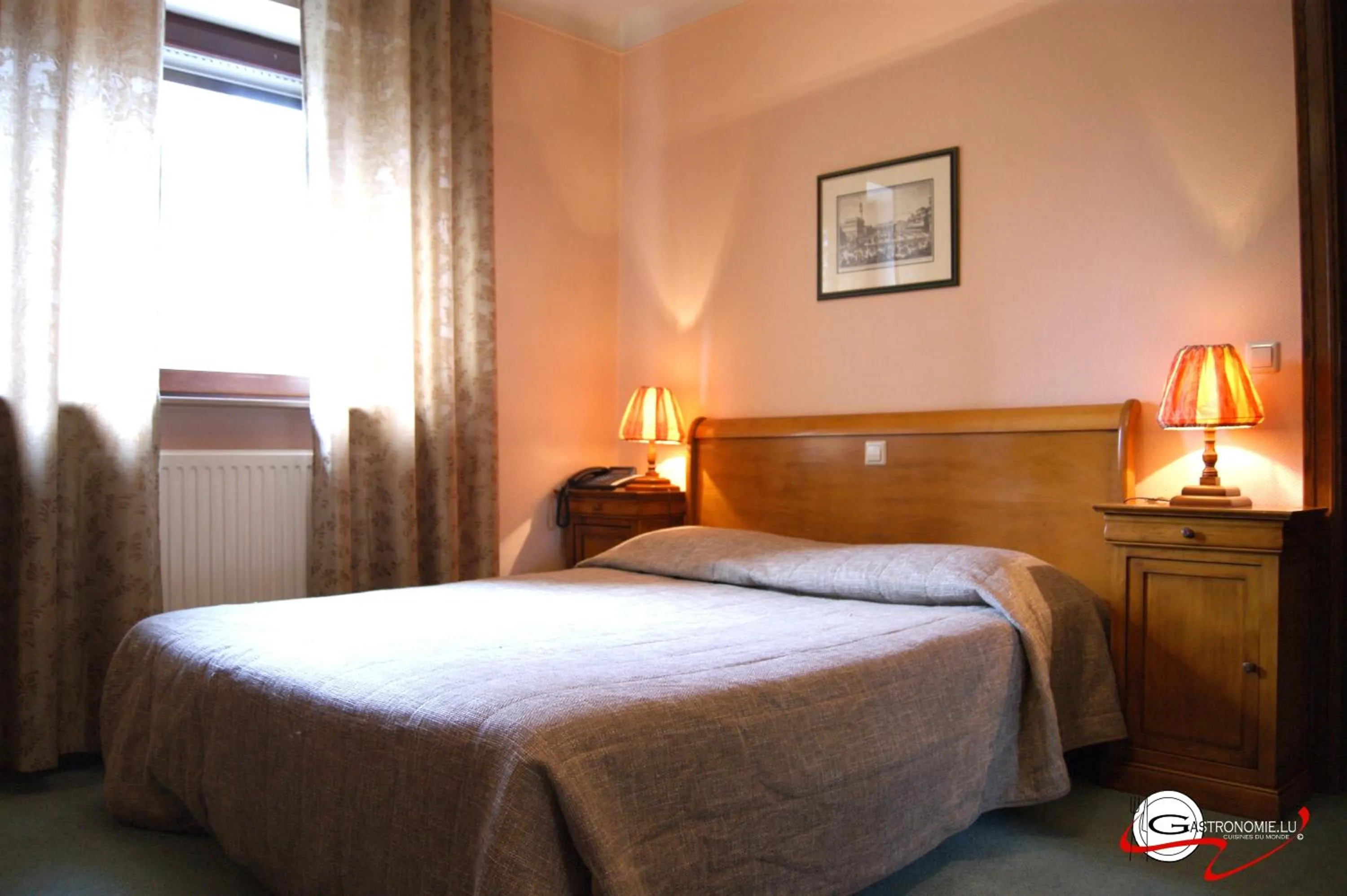 Bed in Hotel Castello Borghese