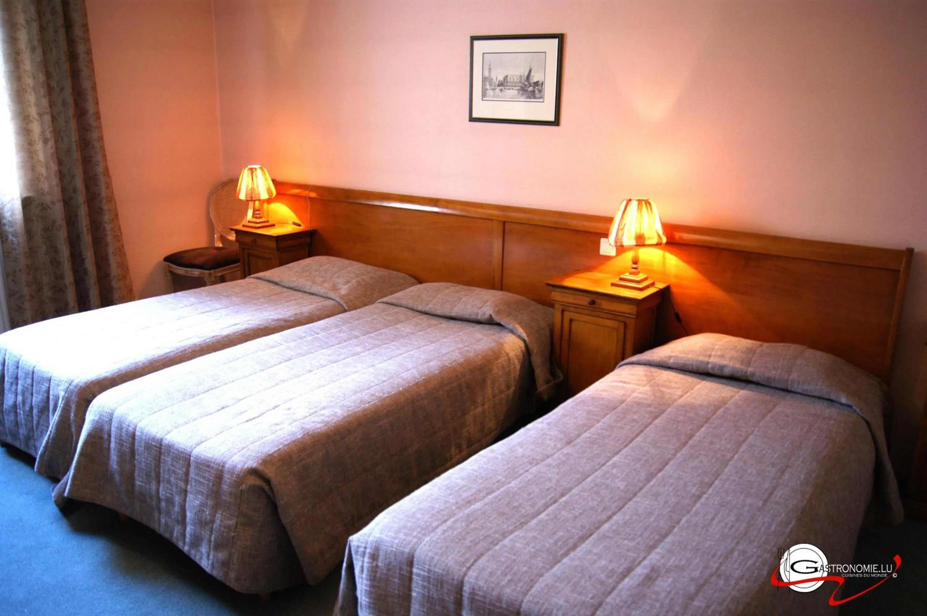 Bed in Hotel Castello Borghese