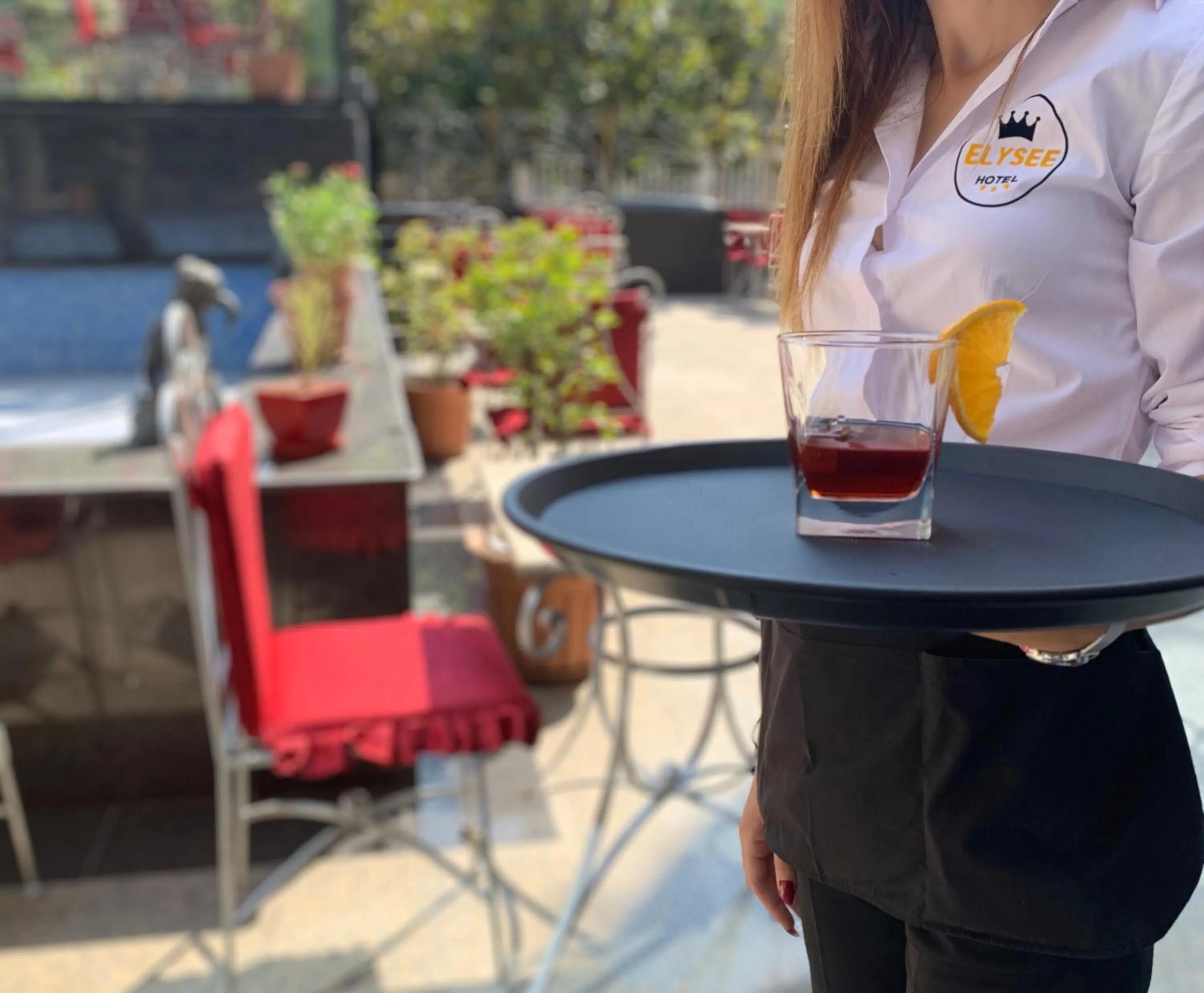 Lounge or bar in Hotel Elysee