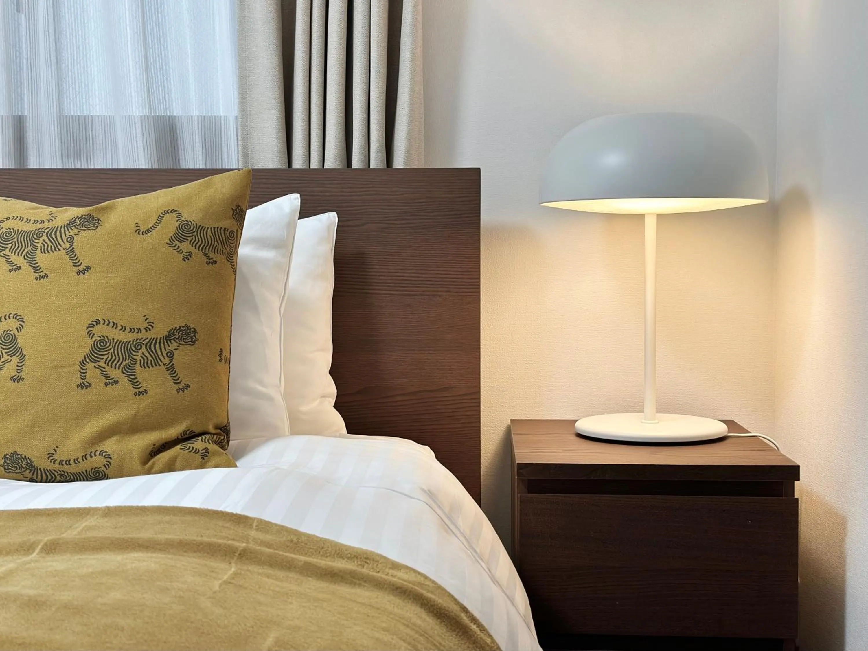 Photo of the whole room, Bed in LANG Hotel GINZA 1K