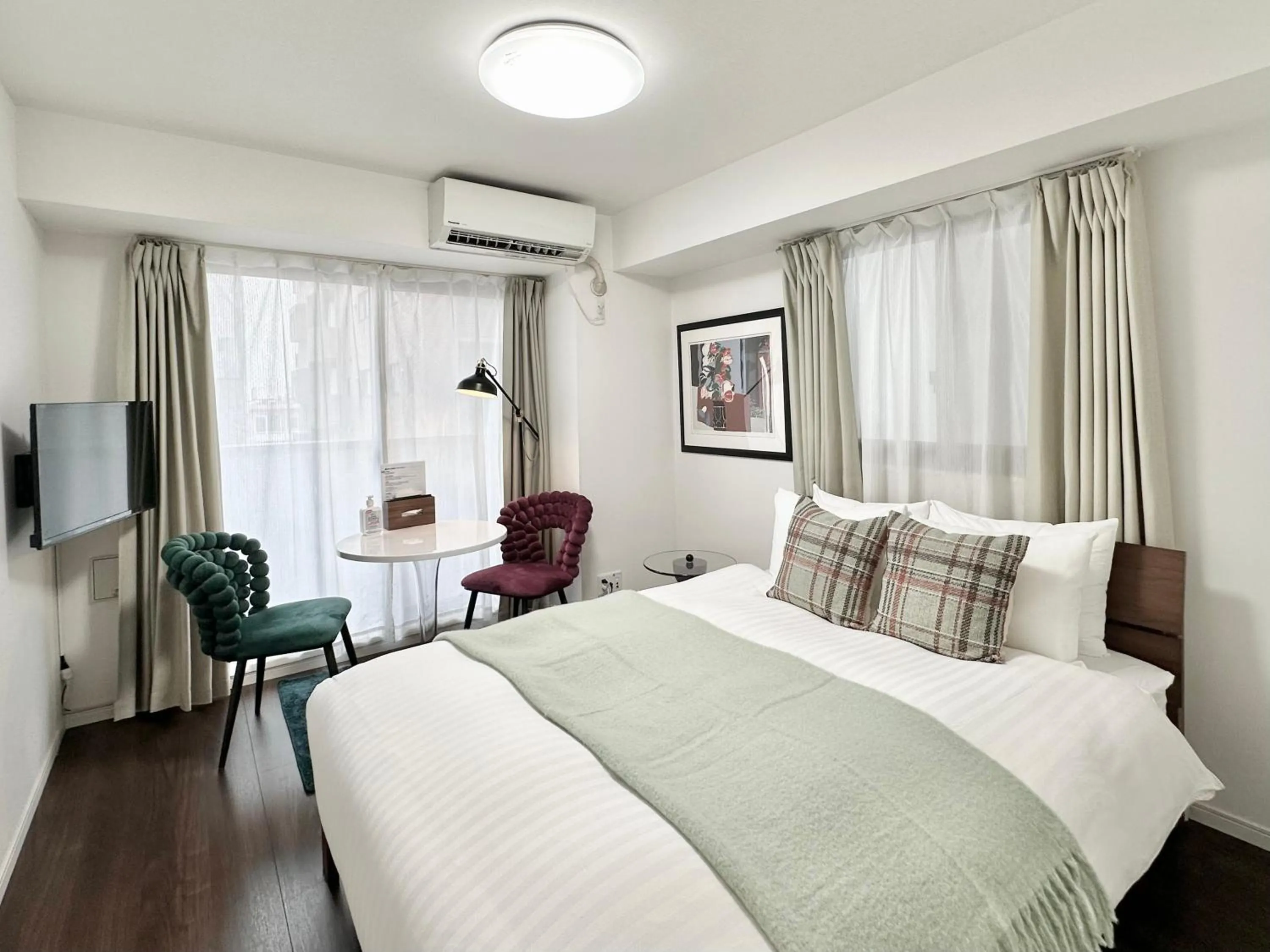 Photo of the whole room, Bed in LANG Hotel GINZA 1K