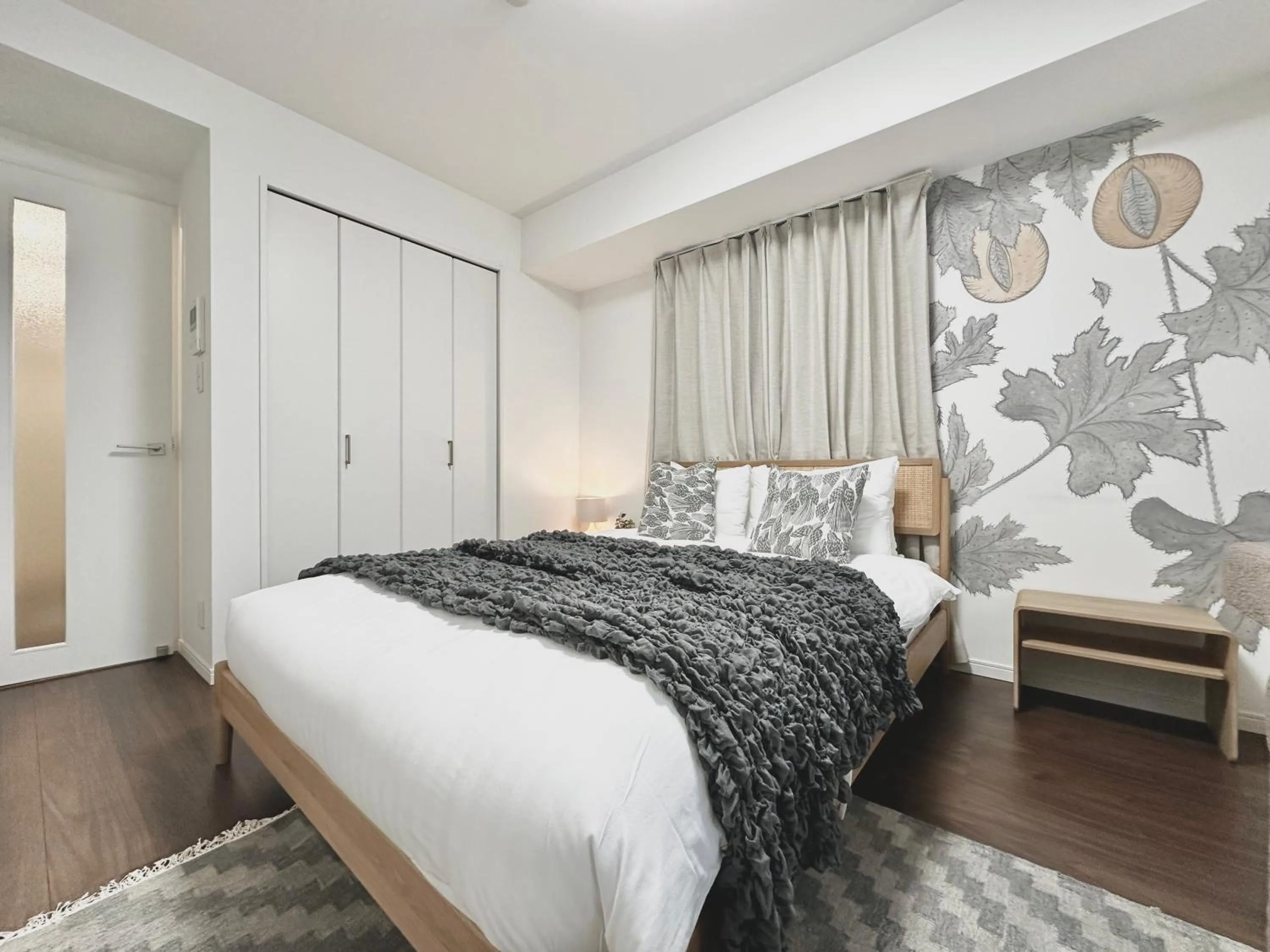 Photo of the whole room, Bed in LANG Hotel GINZA 1K