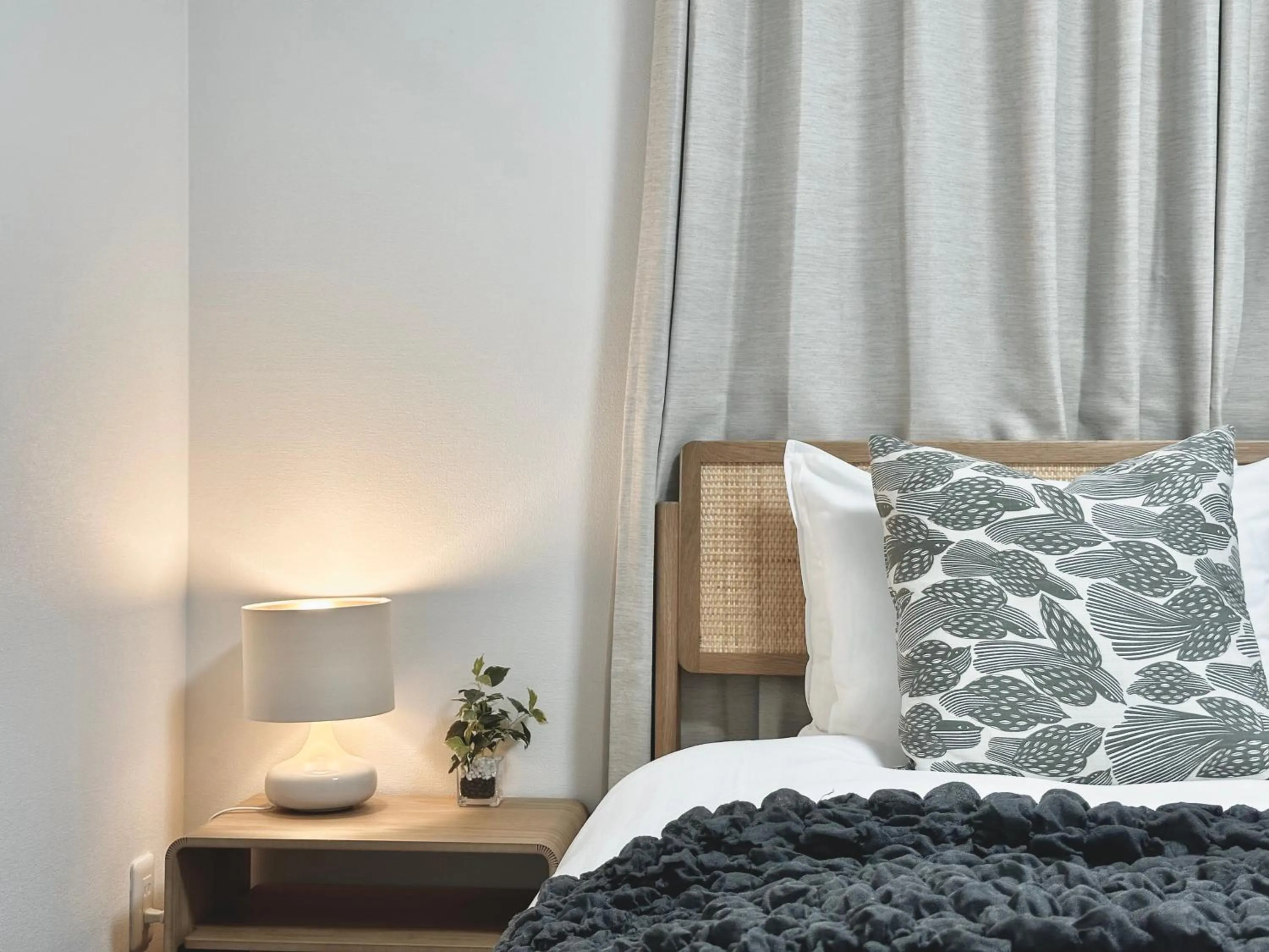 Photo of the whole room, Bed in LANG Hotel GINZA 1K