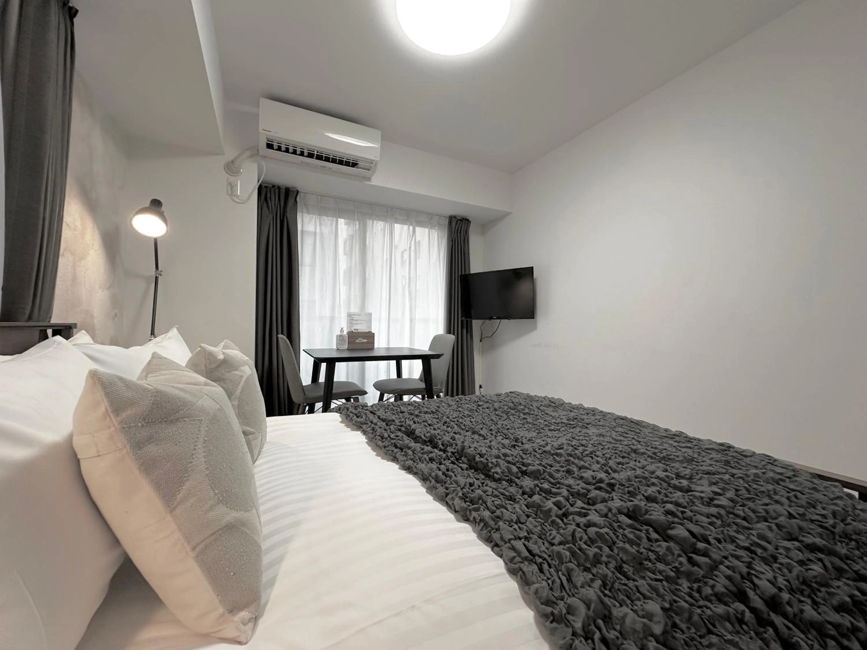 Photo of the whole room, Bed in LANG Hotel GINZA 1K