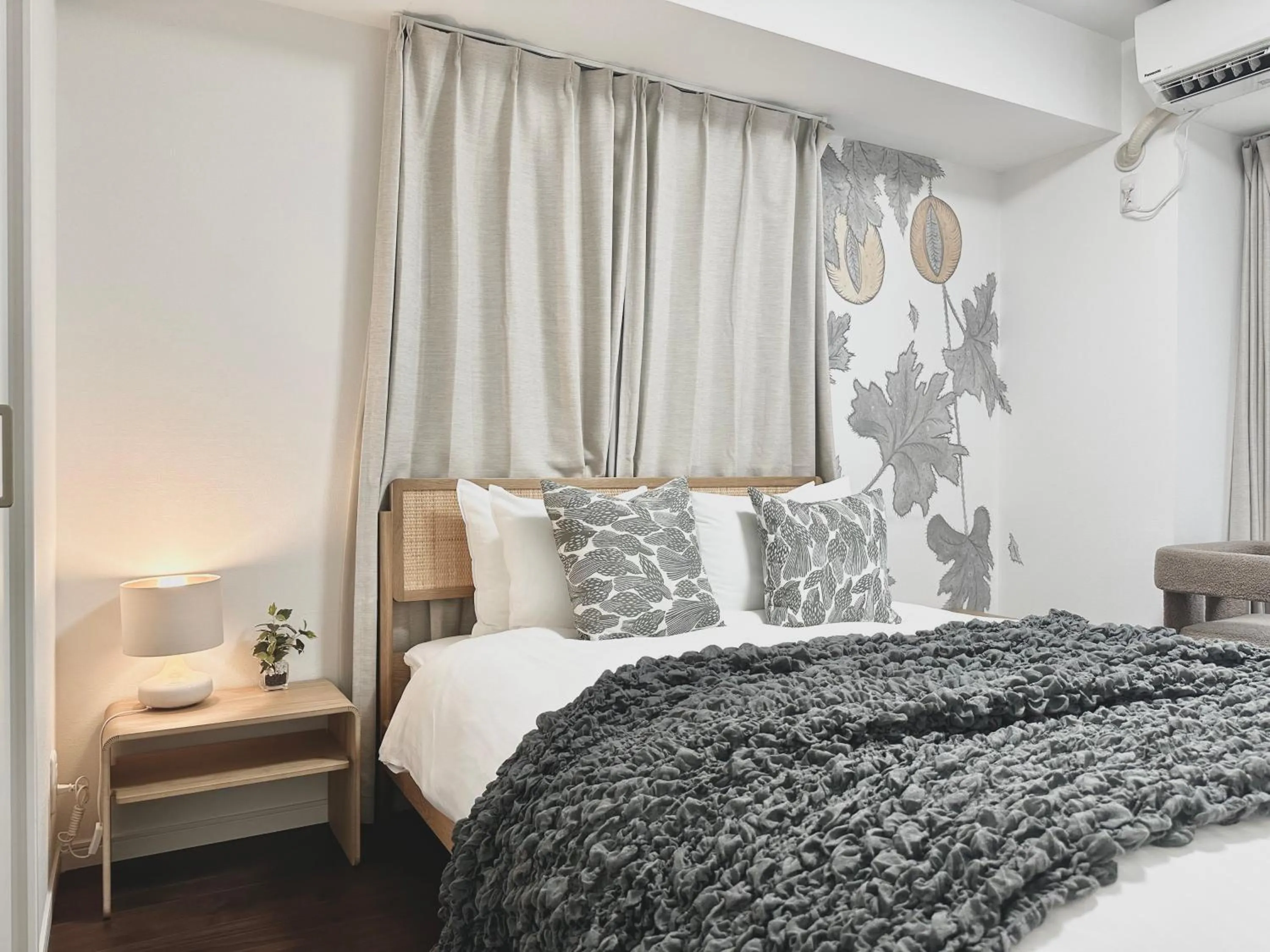 Photo of the whole room, Bed in LANG Hotel GINZA 1K