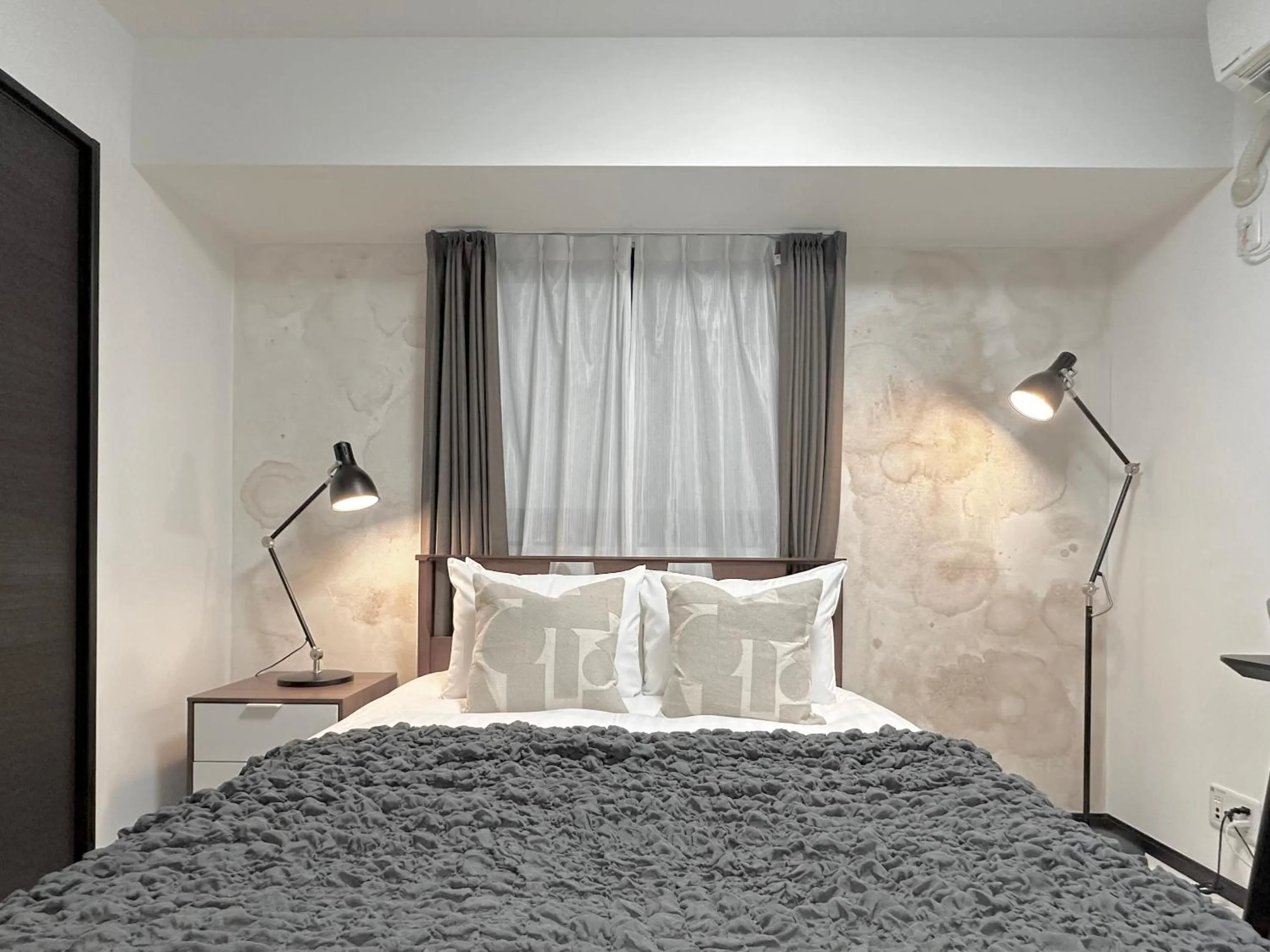 Photo of the whole room, Bed in LANG Hotel GINZA 1K