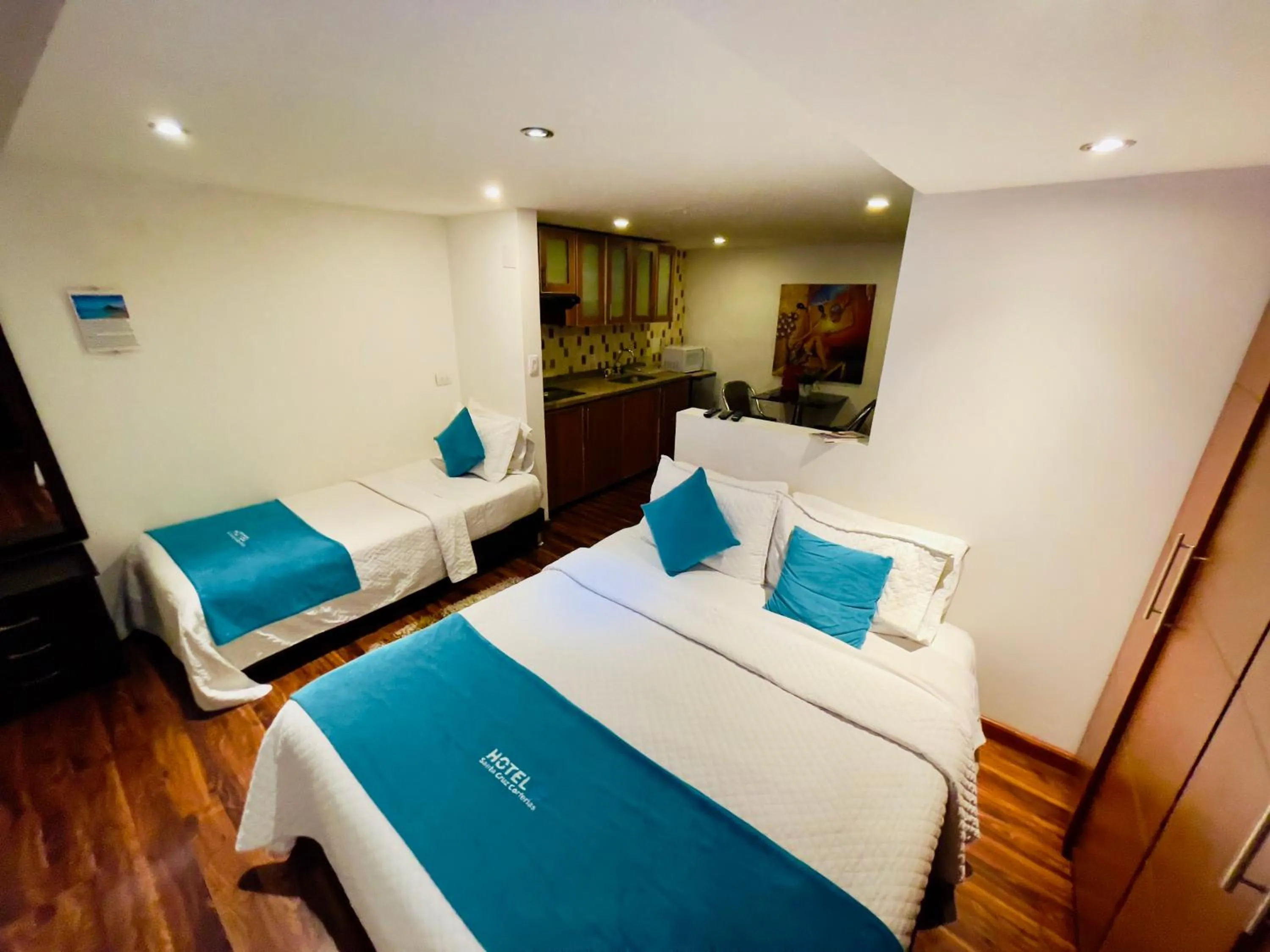 Photo of the whole room, Bed in Hotel Santa Cruz Bogotá