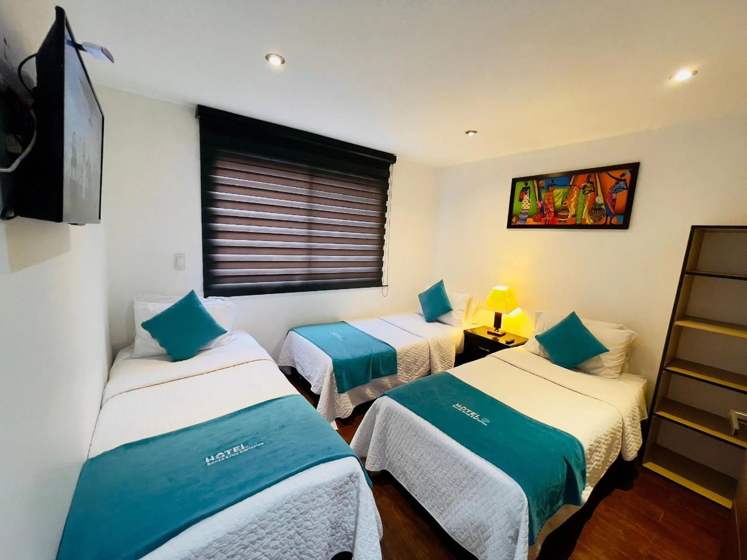 Bedroom, Bed in Hotel Santa Cruz Bogotá