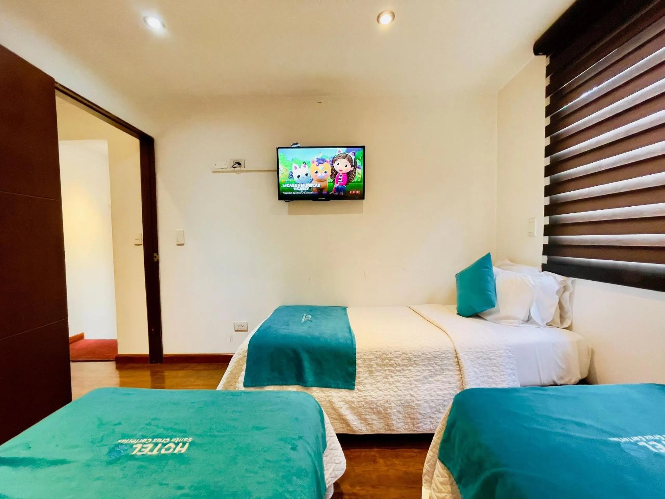 Bedroom, Bed in Hotel Santa Cruz Bogotá