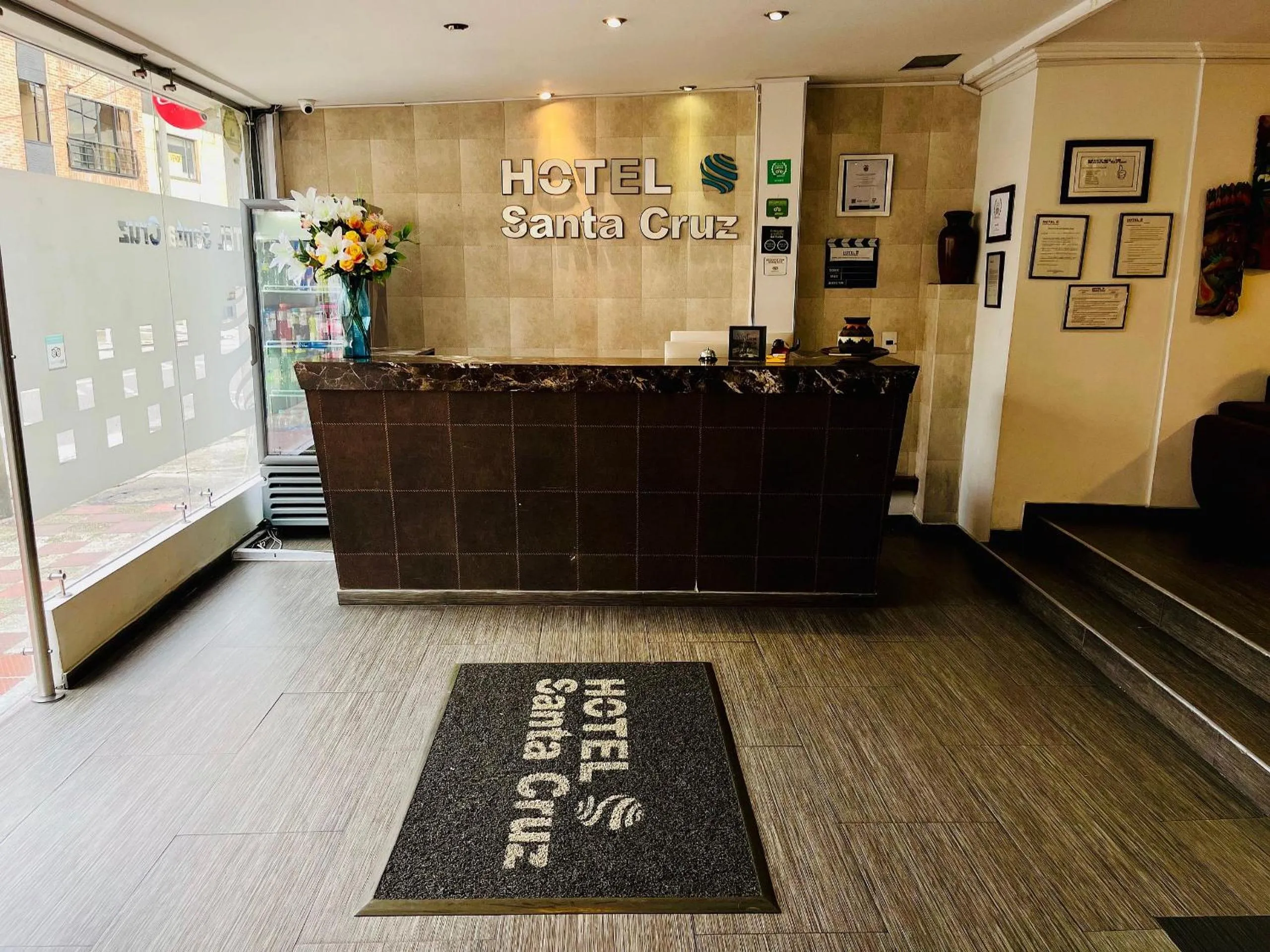 Lobby or reception in Hotel Santa Cruz Bogotá