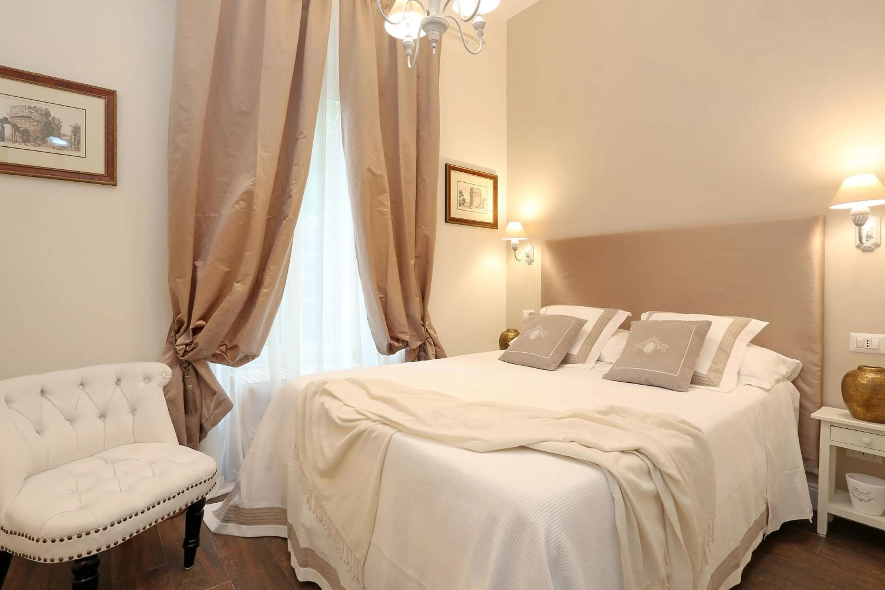 Bedroom, Bed in Daplace - Arena House