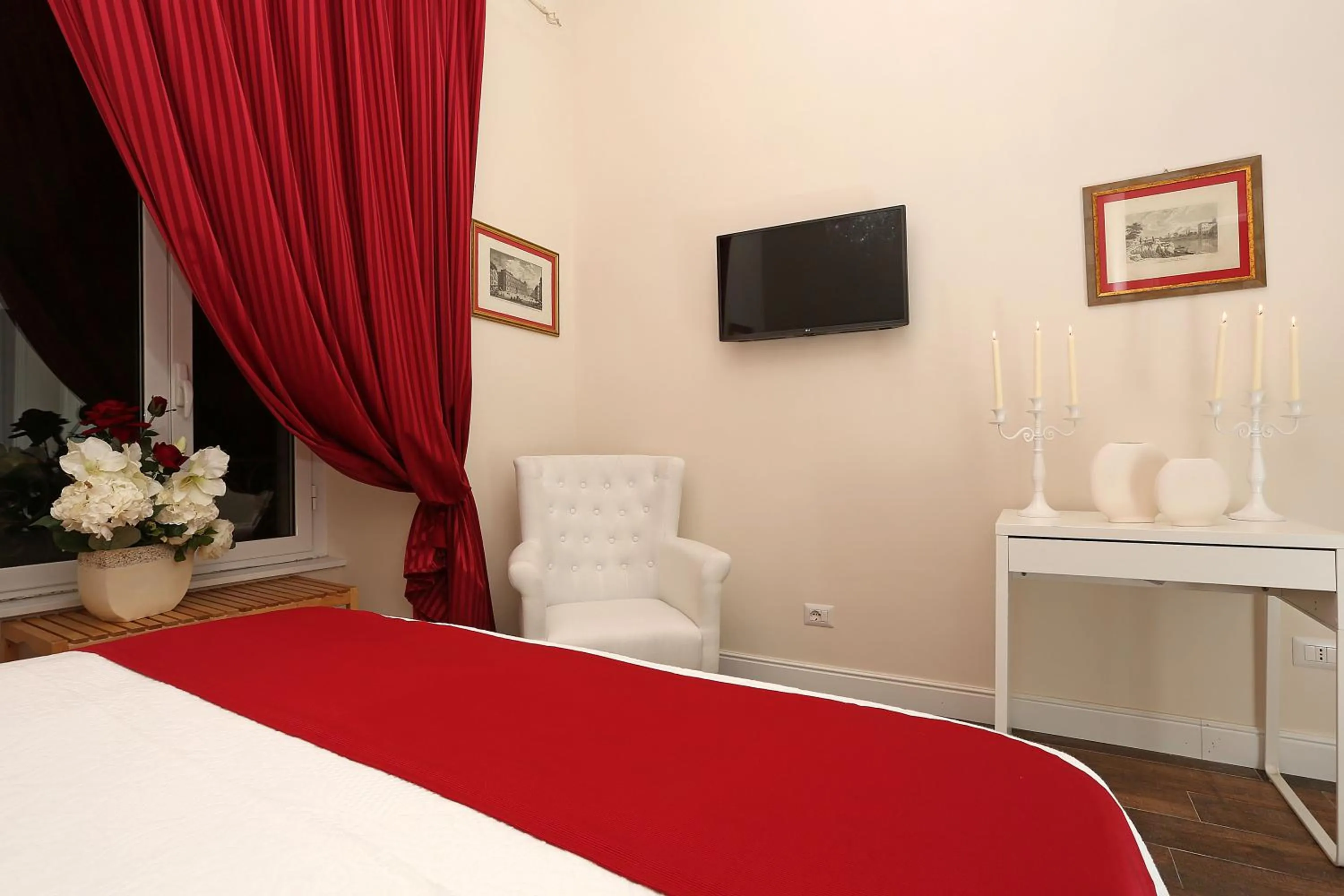 Bedroom, Bed in Daplace - Arena House