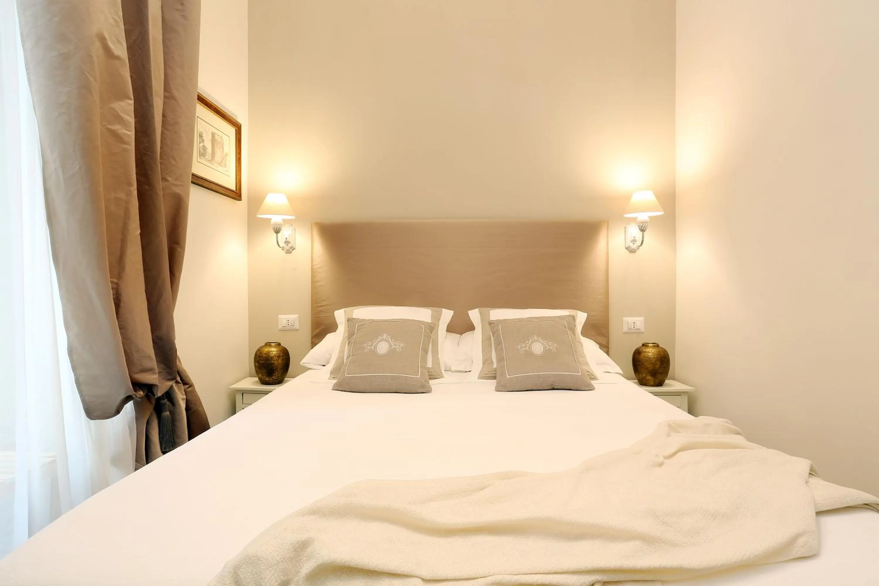 Bedroom, Bed in Daplace - Arena House