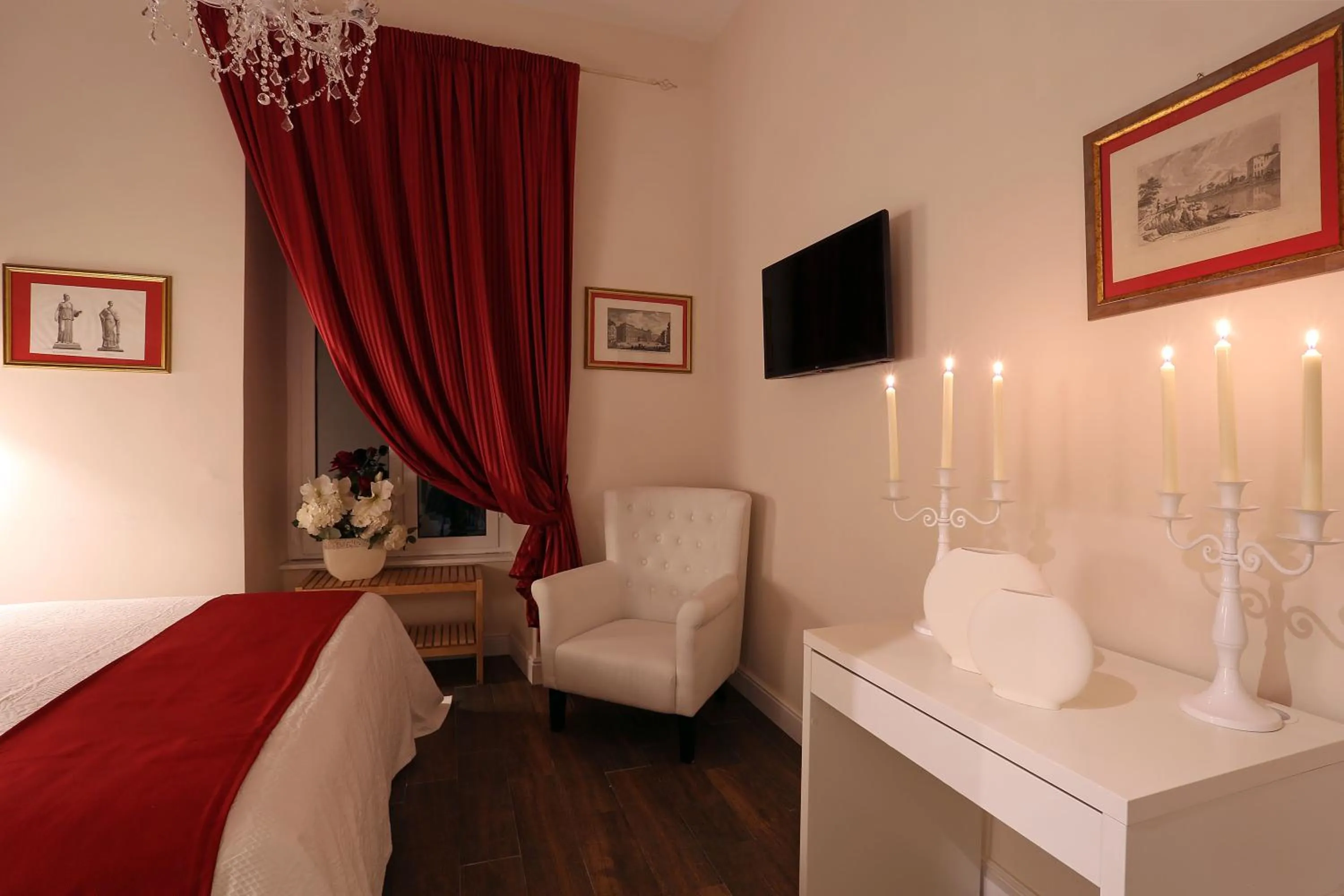 Bedroom, Bed in Daplace - Arena House