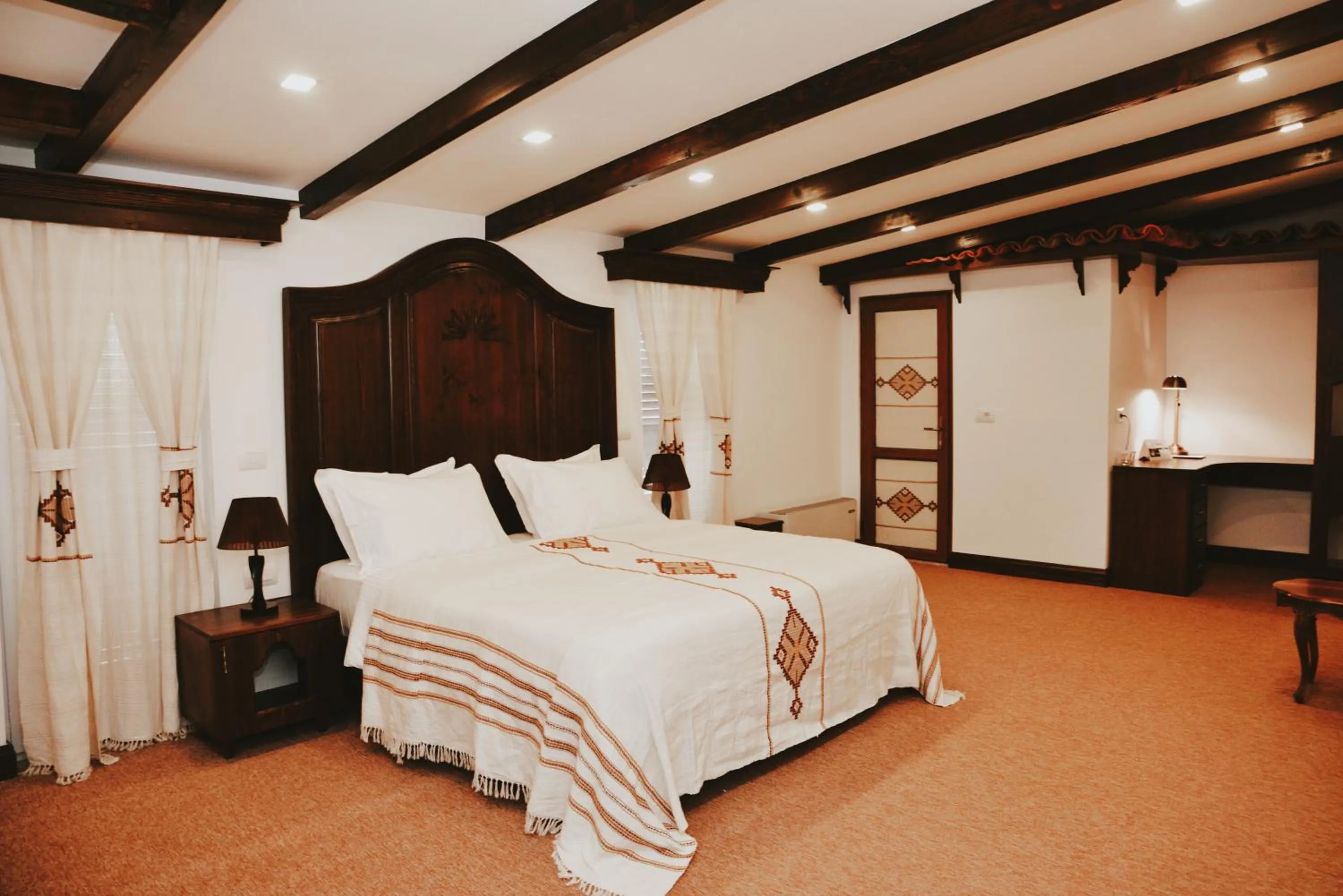 Bed in Hotel Tradita