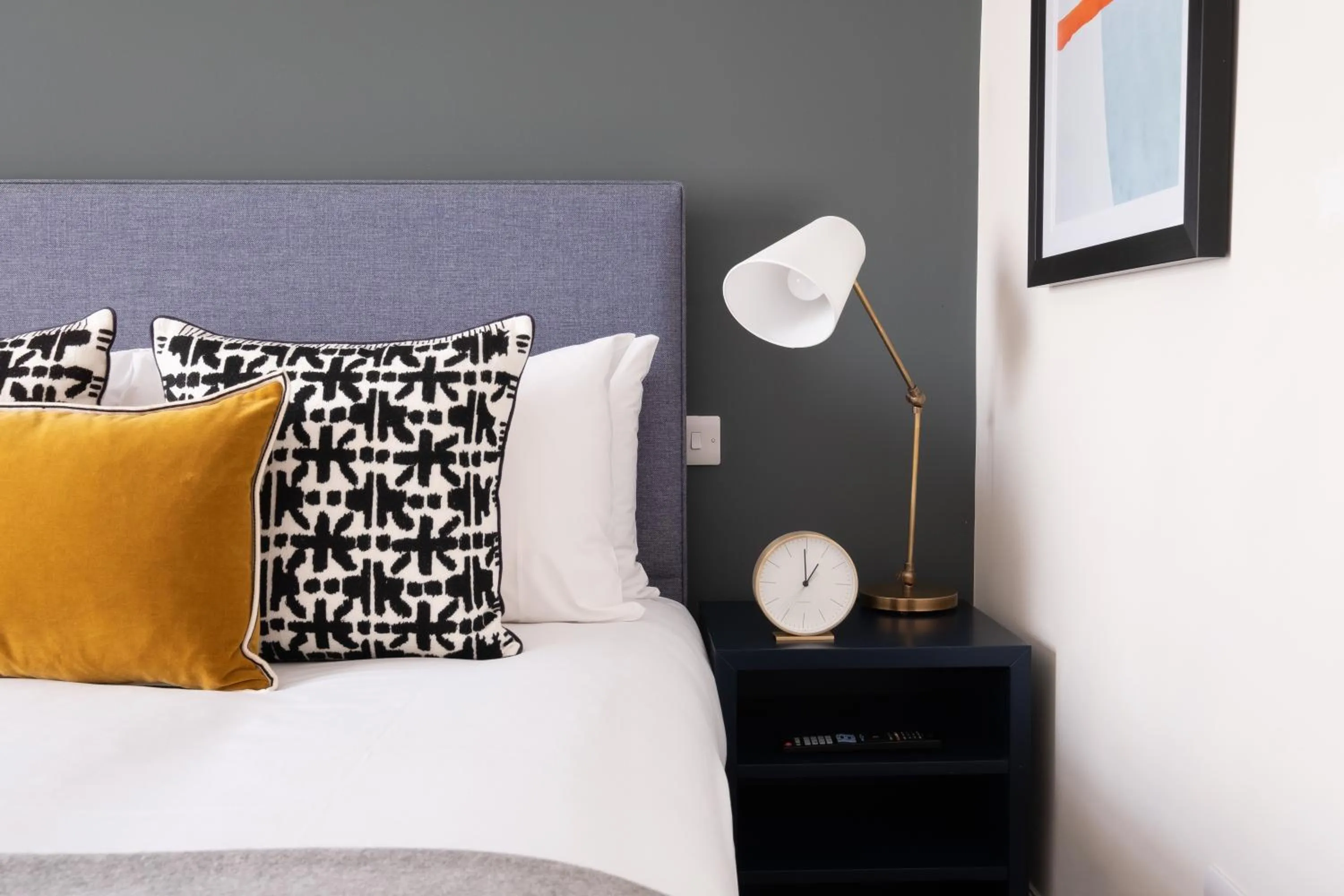 Bedroom, Bed in Native Mayfair