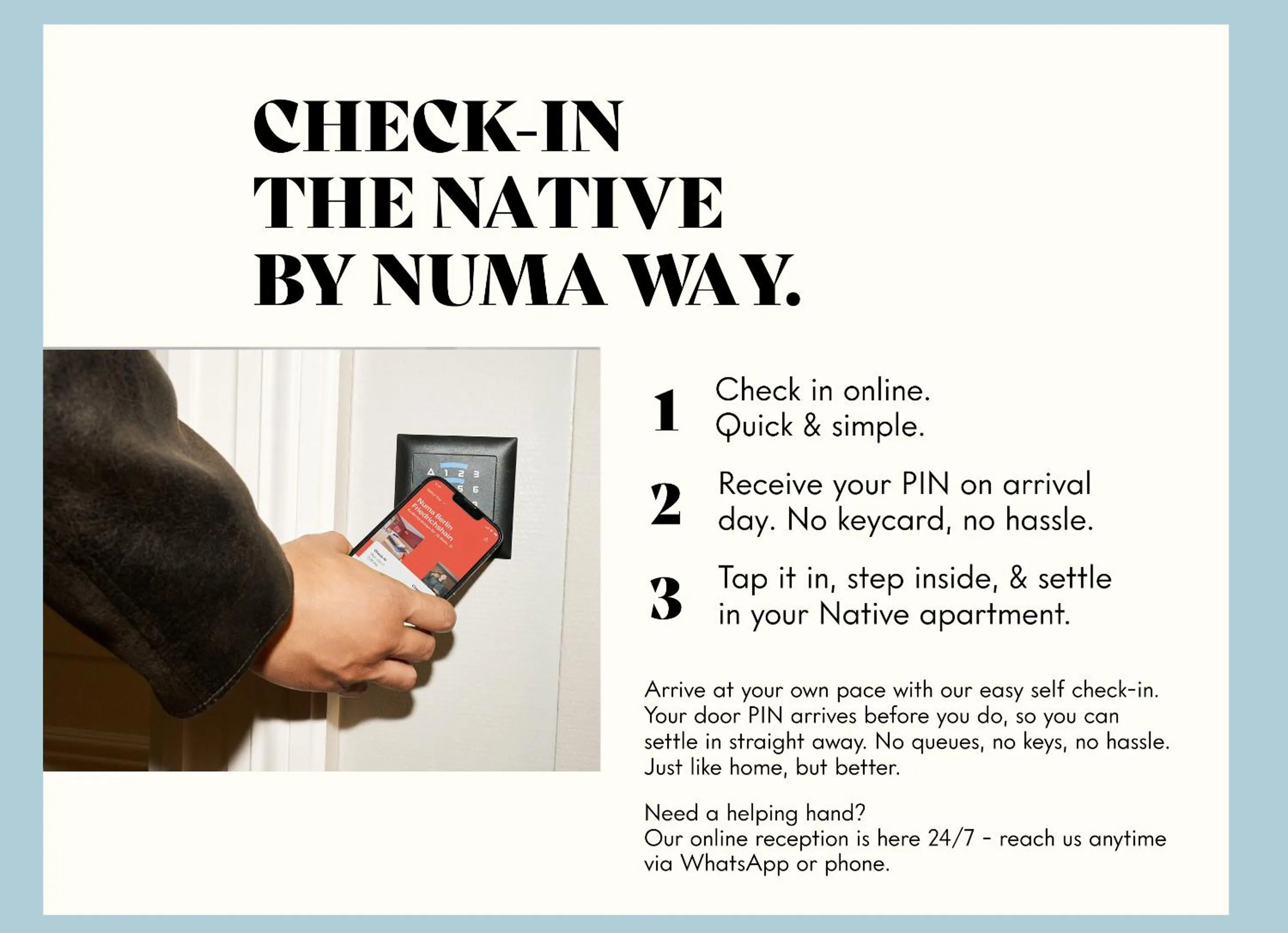 Text overlay in Native Mayfair