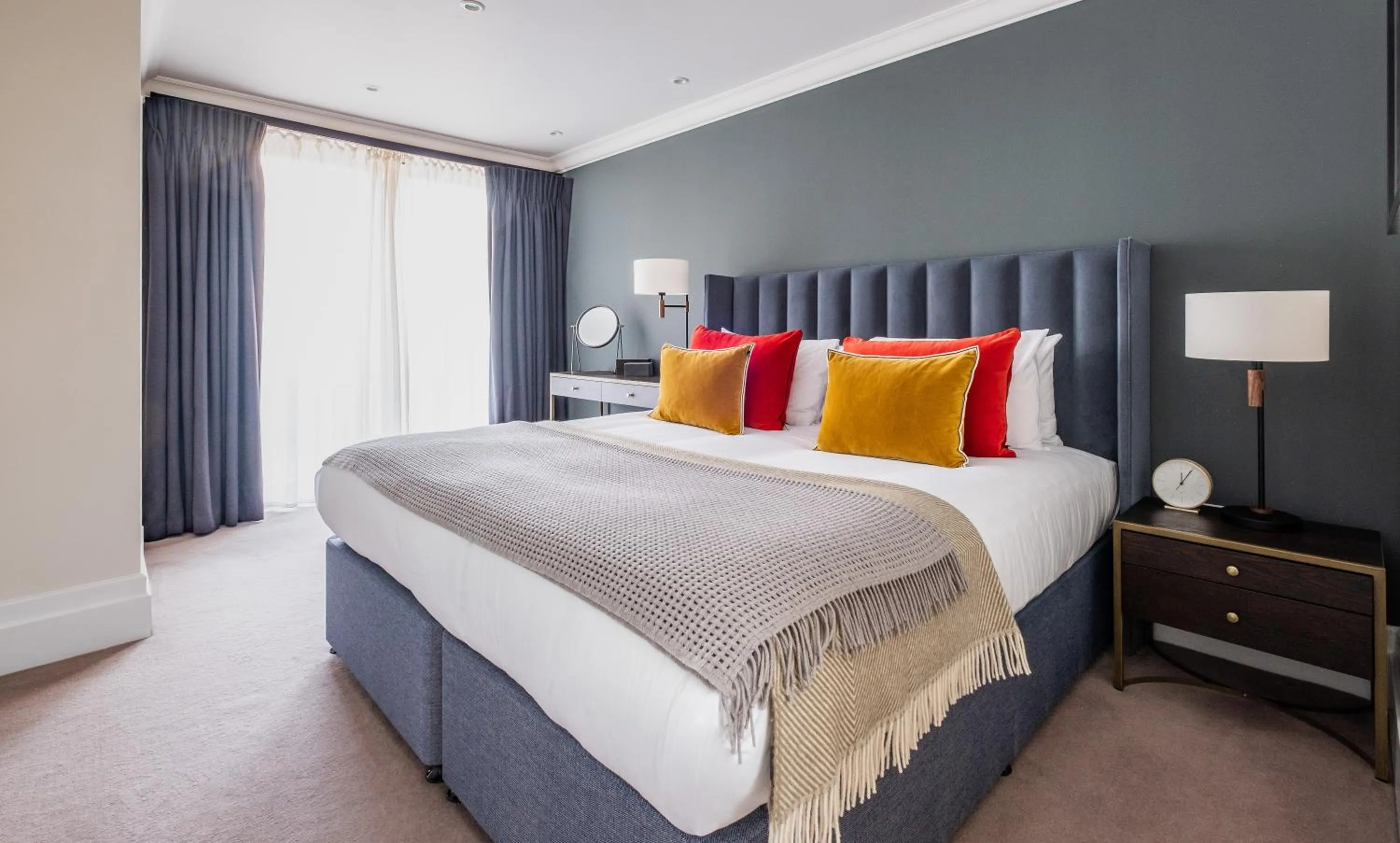 Bedroom, Bed in Native Mayfair