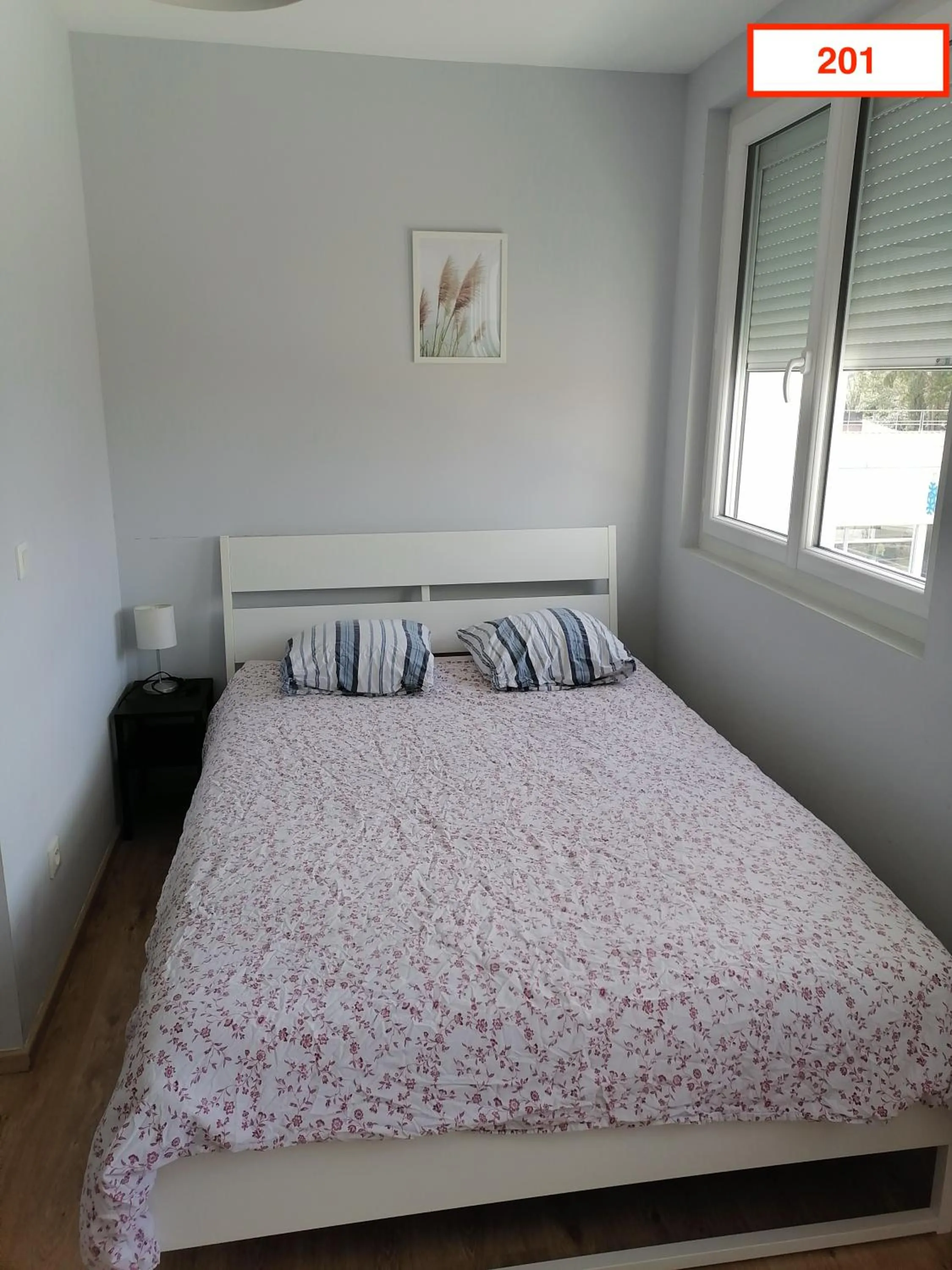 Bedroom, Bed in Immoappart