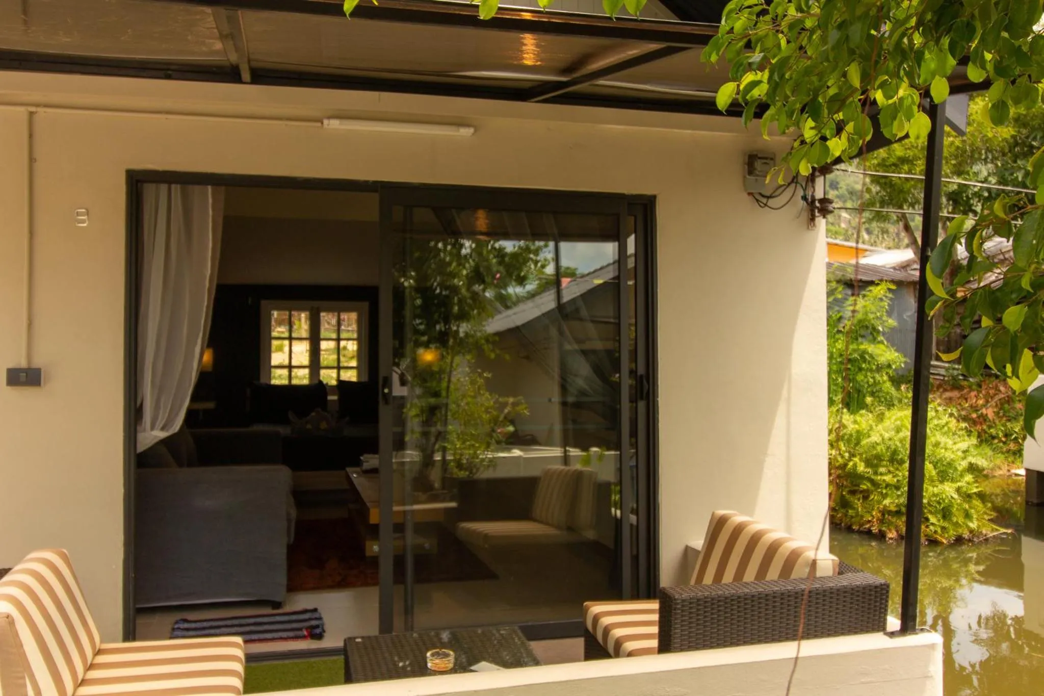 Balcony/Terrace in Aussieland Bungalows