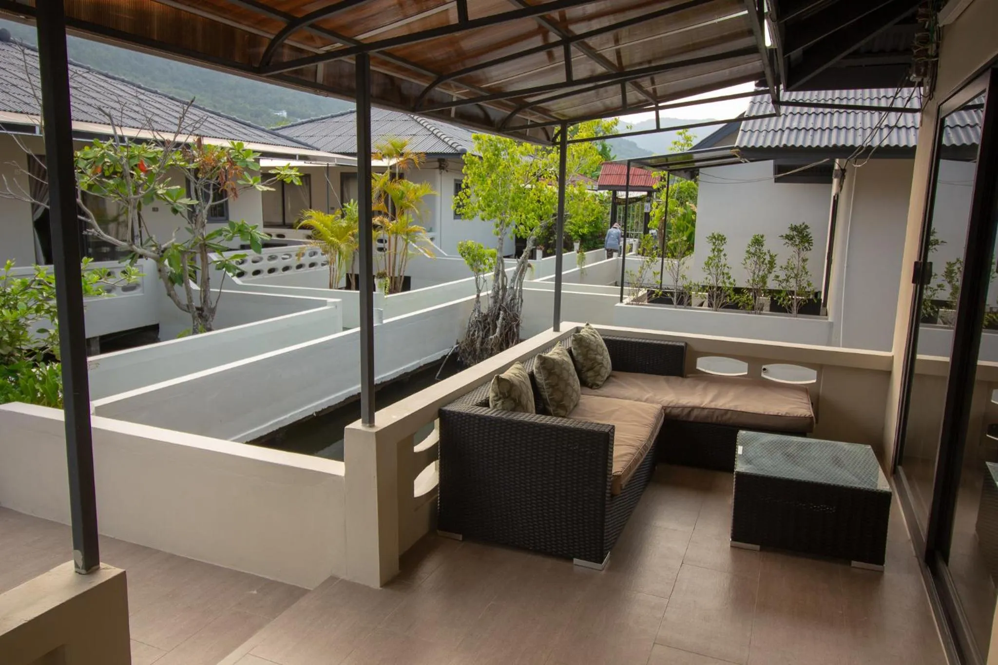 Balcony/Terrace in Aussieland Bungalows