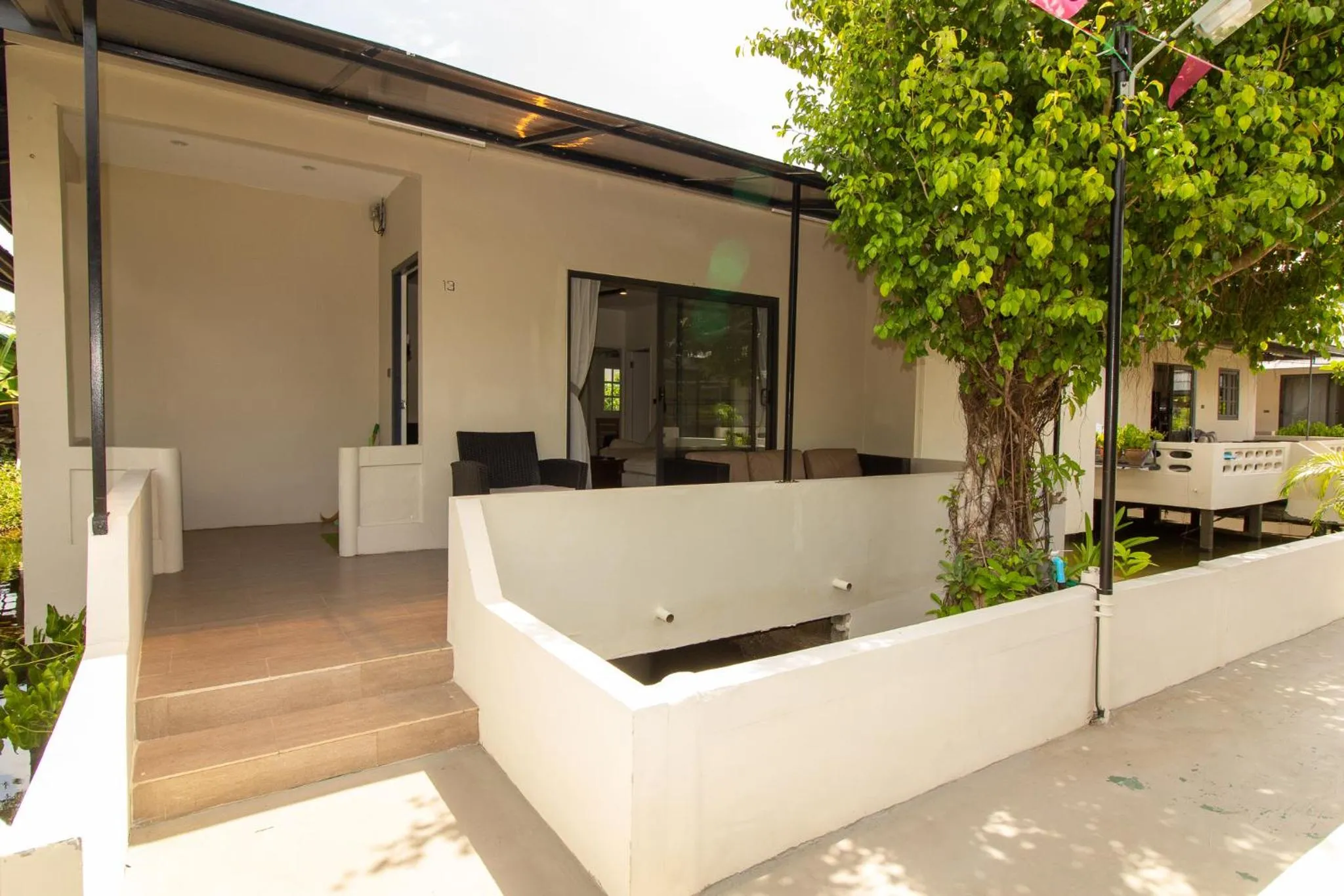 Balcony/Terrace in Aussieland Bungalows