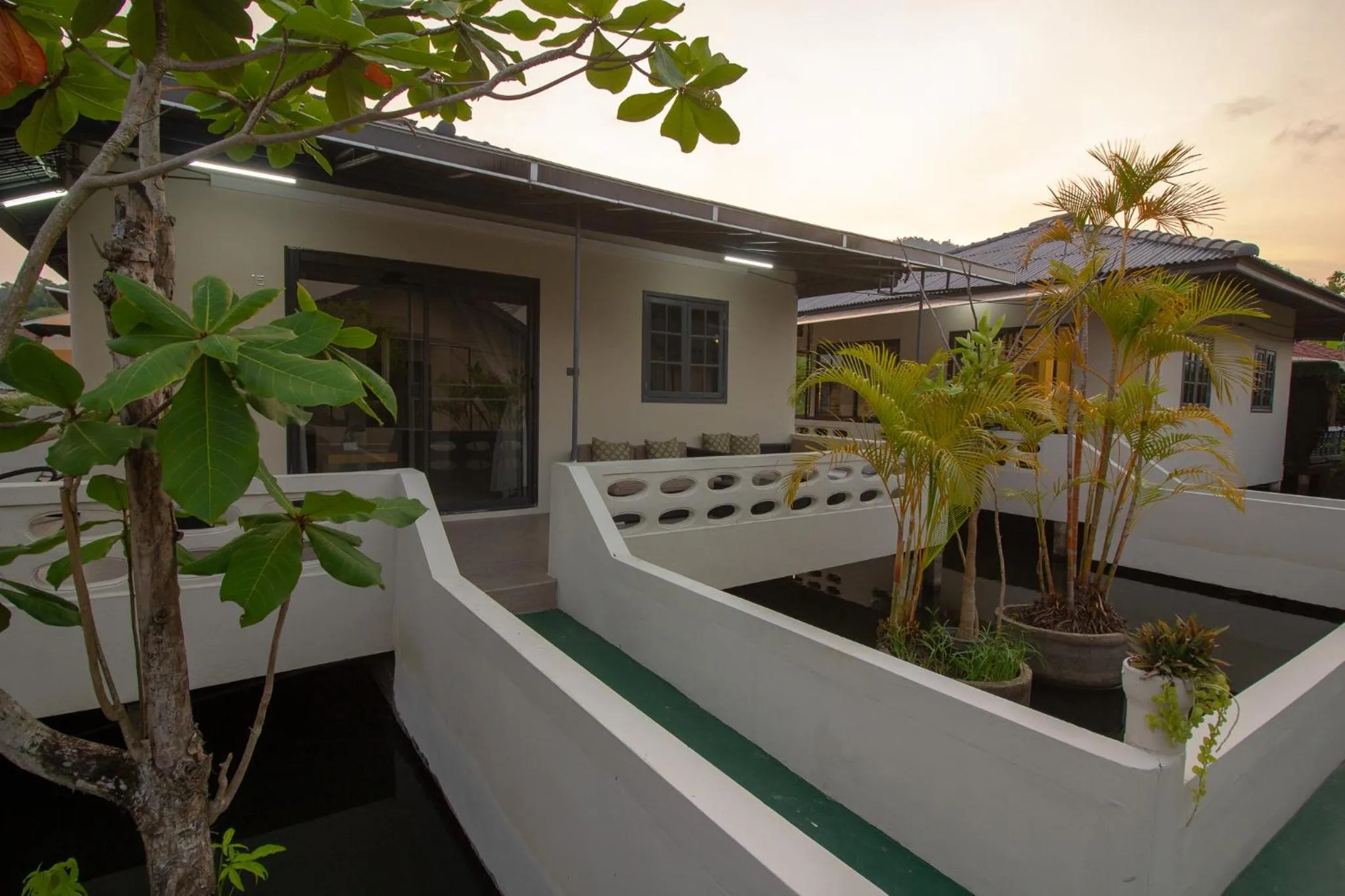 Balcony/Terrace in Aussieland Bungalows