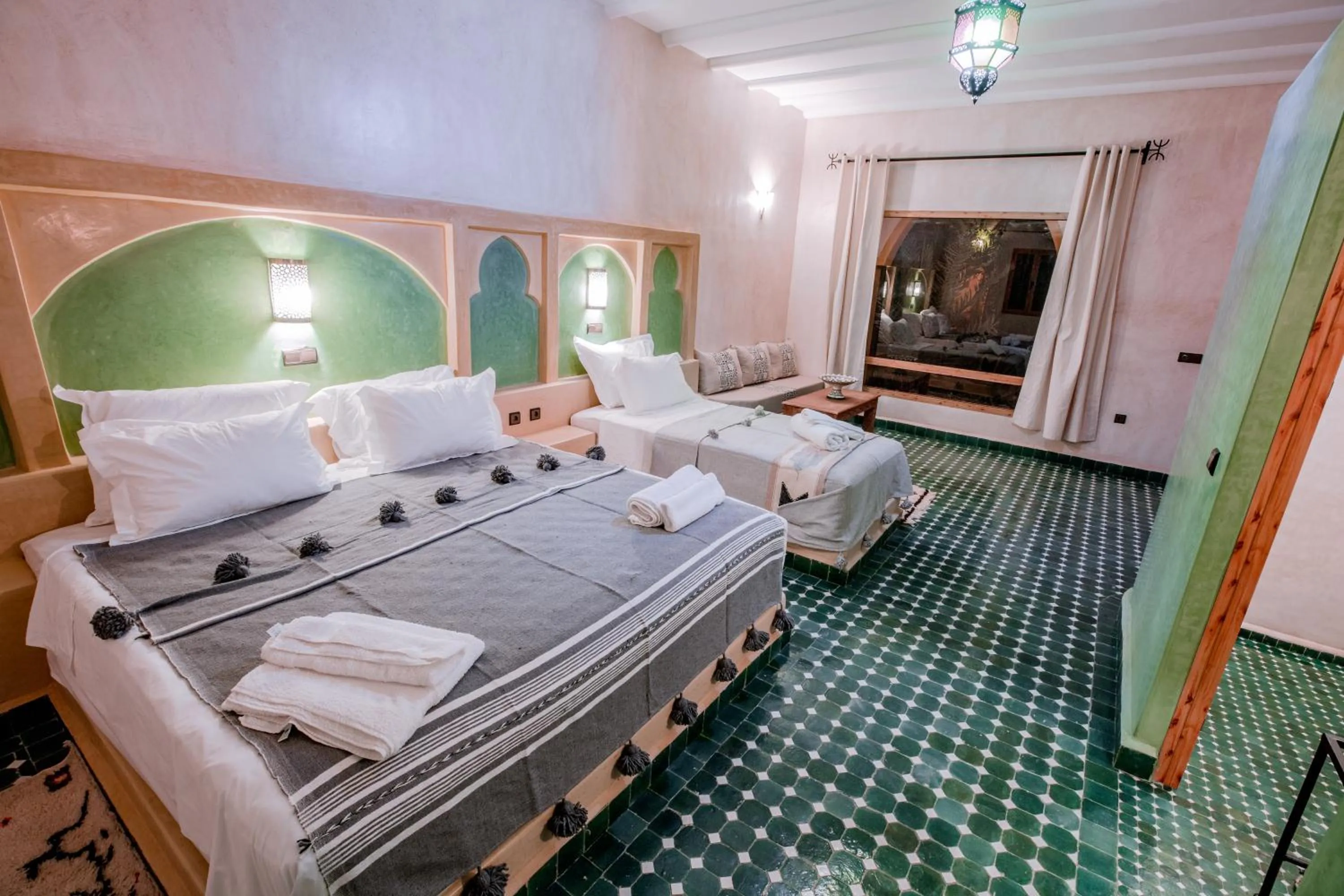 Bed in Hassilabiad Appart Hotel