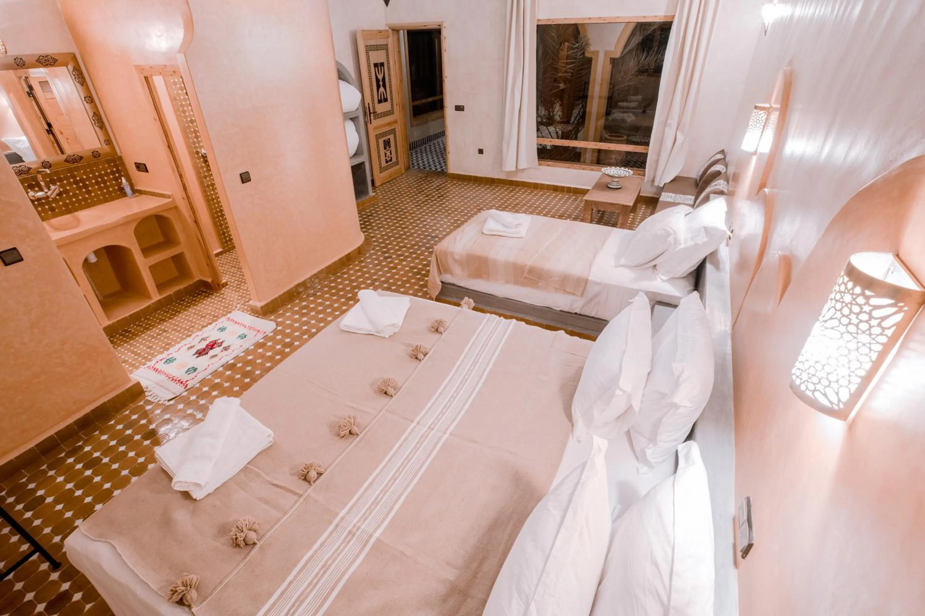 Bed in Hassilabiad Appart Hotel