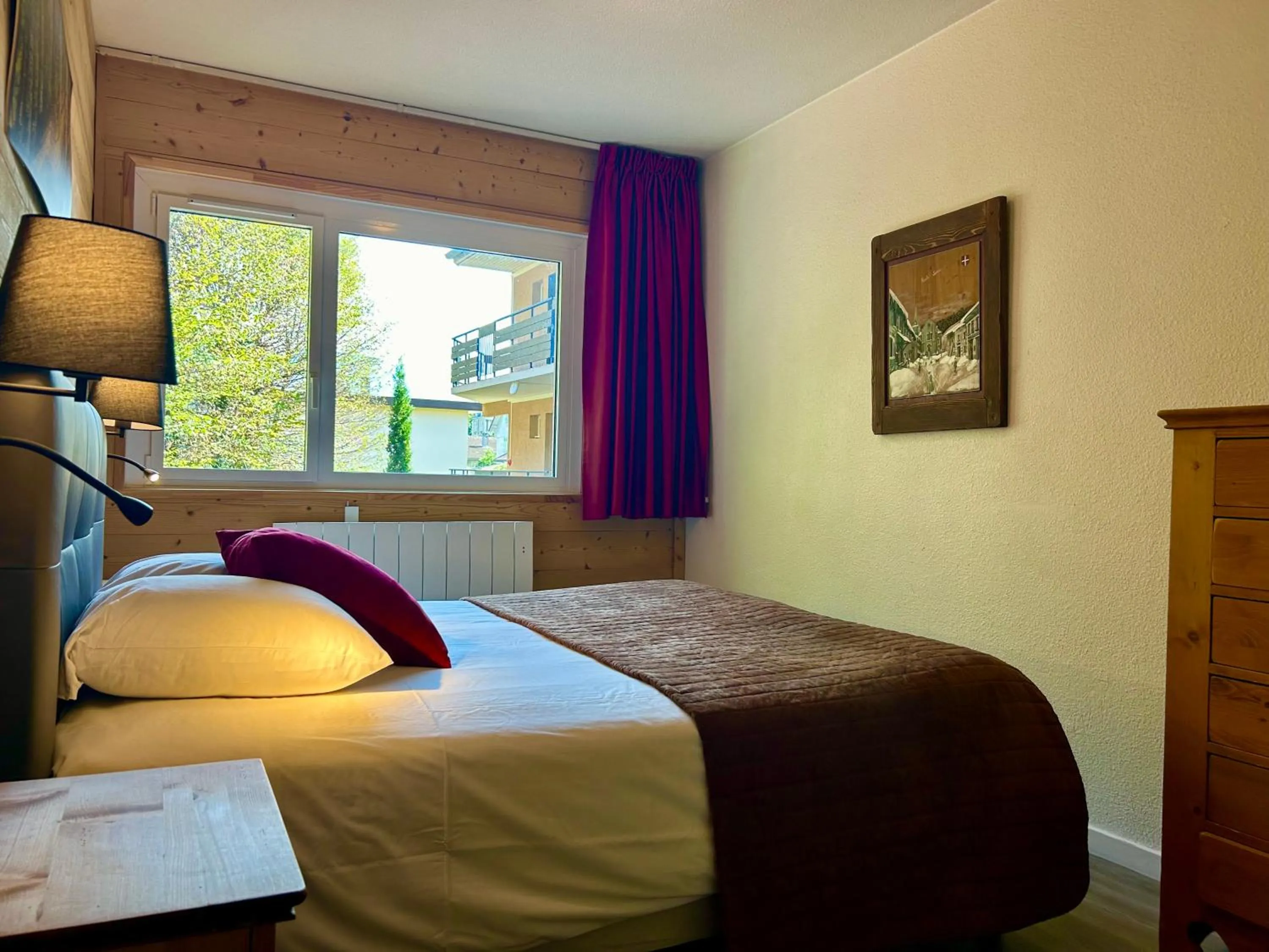 Bedroom, Bed in Résidence Côté Chalet
