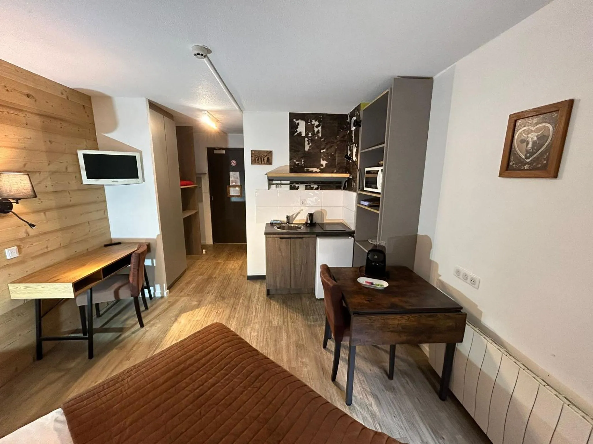 Kitchen or kitchenette in Résidence Côté Chalet