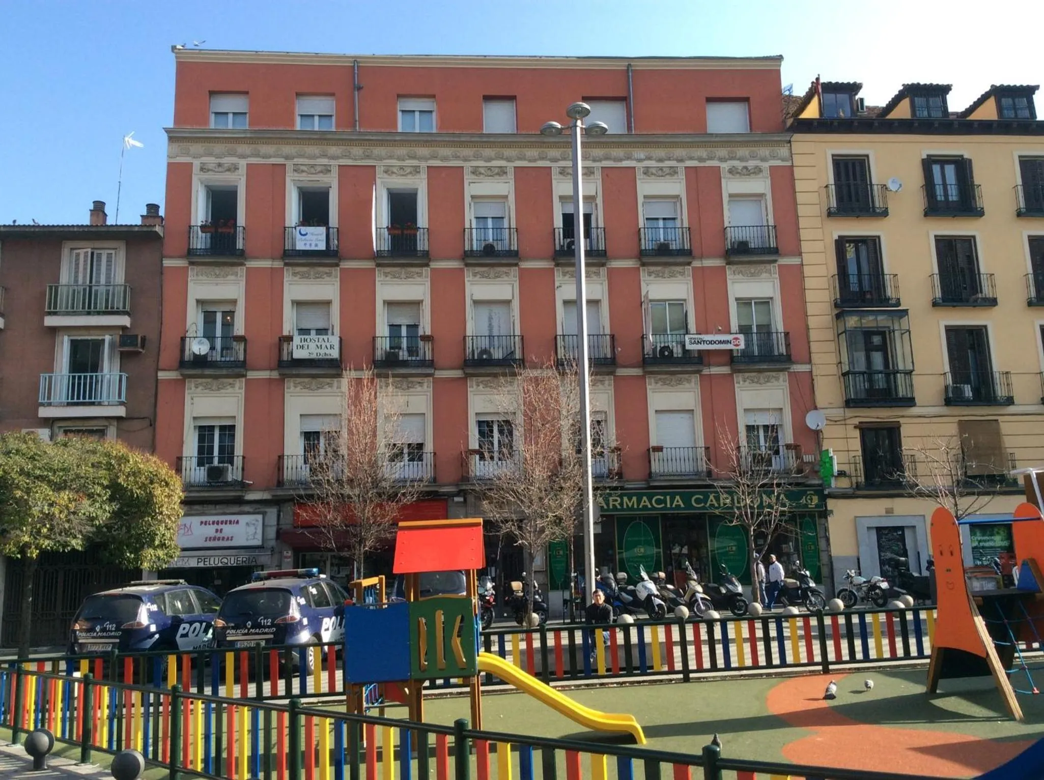 Property building in Hostal Palacio Luna