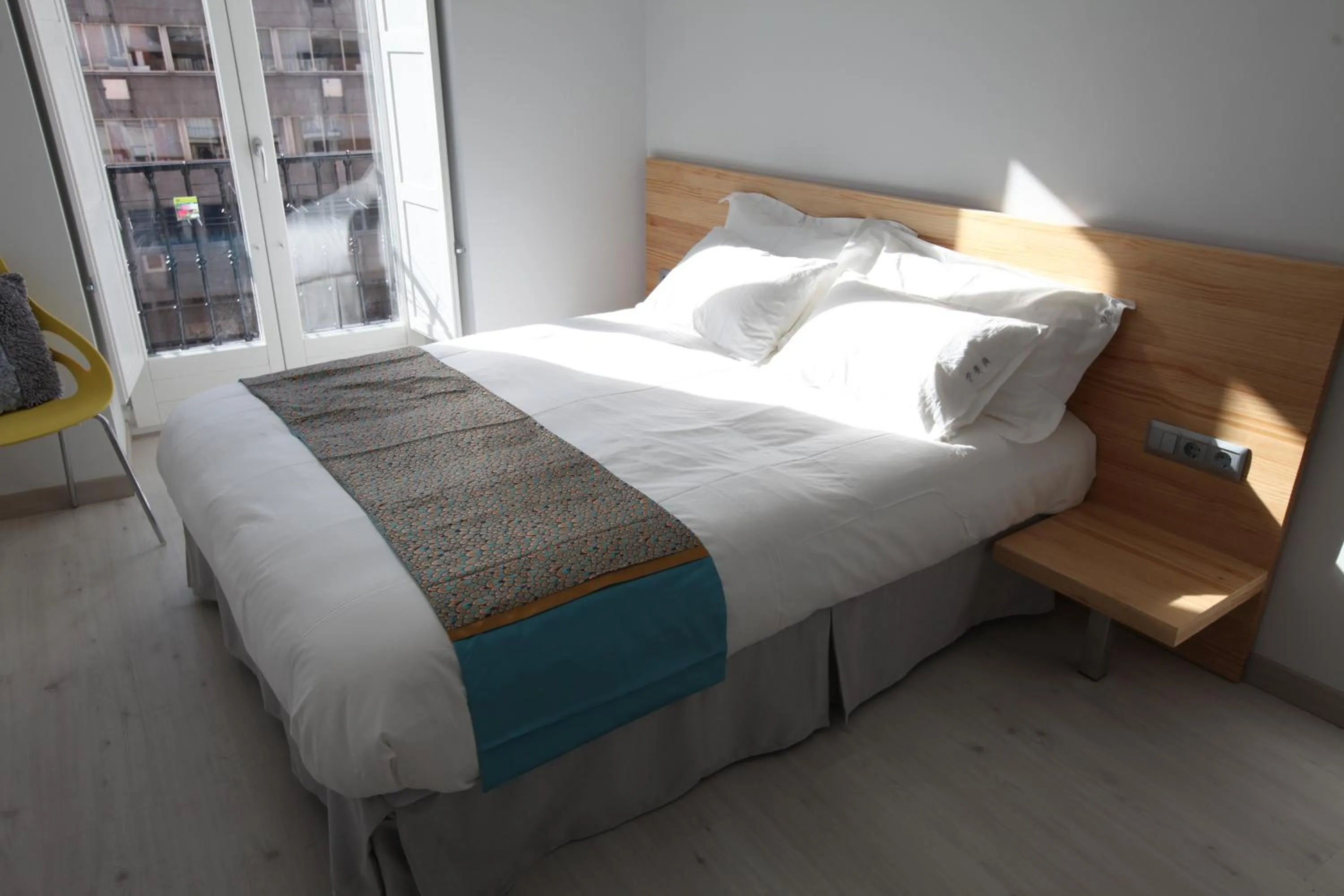 Bed in Hostal Palacio Luna